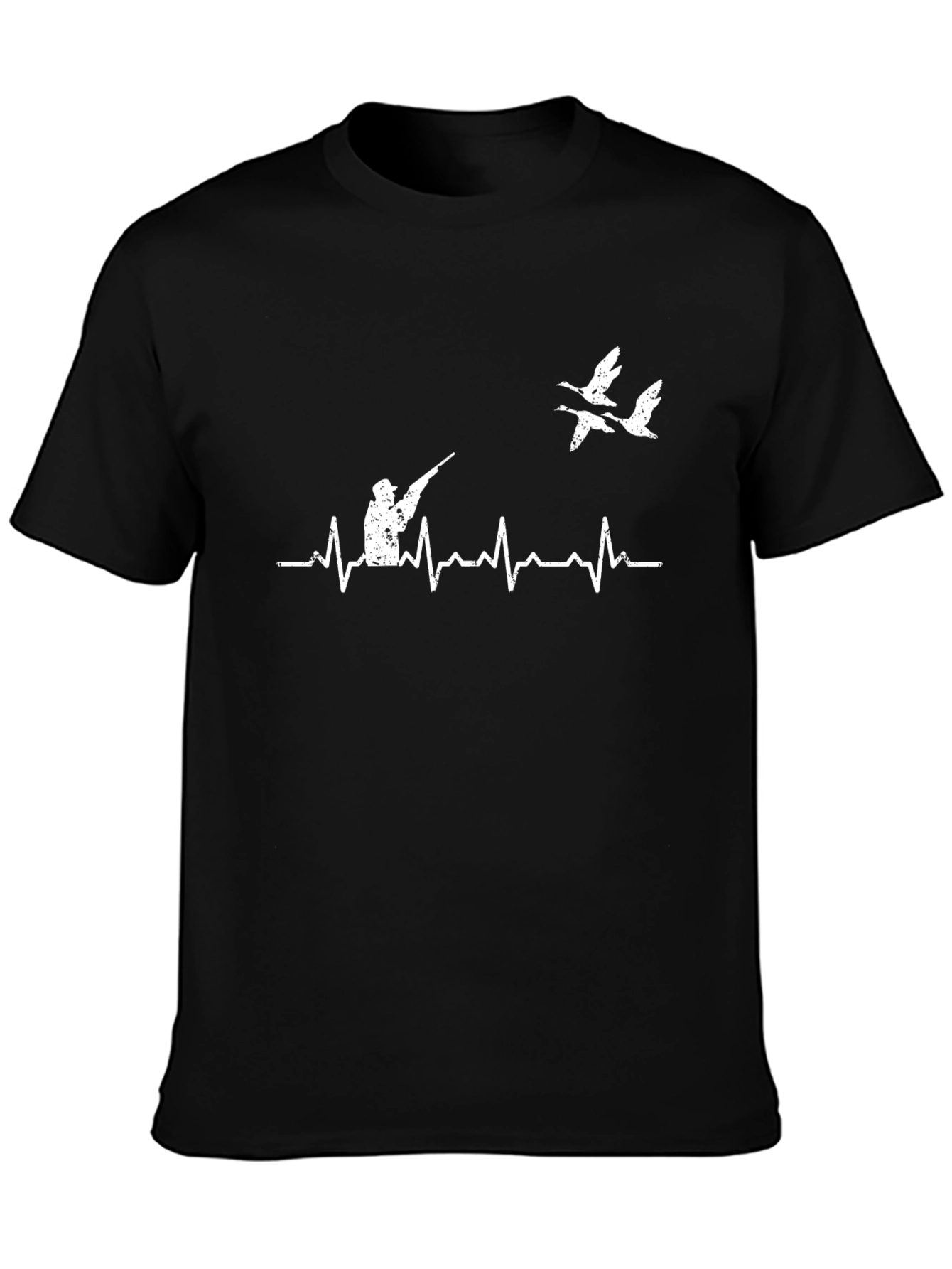 Duck Hunting Heartbeat T-Shirt