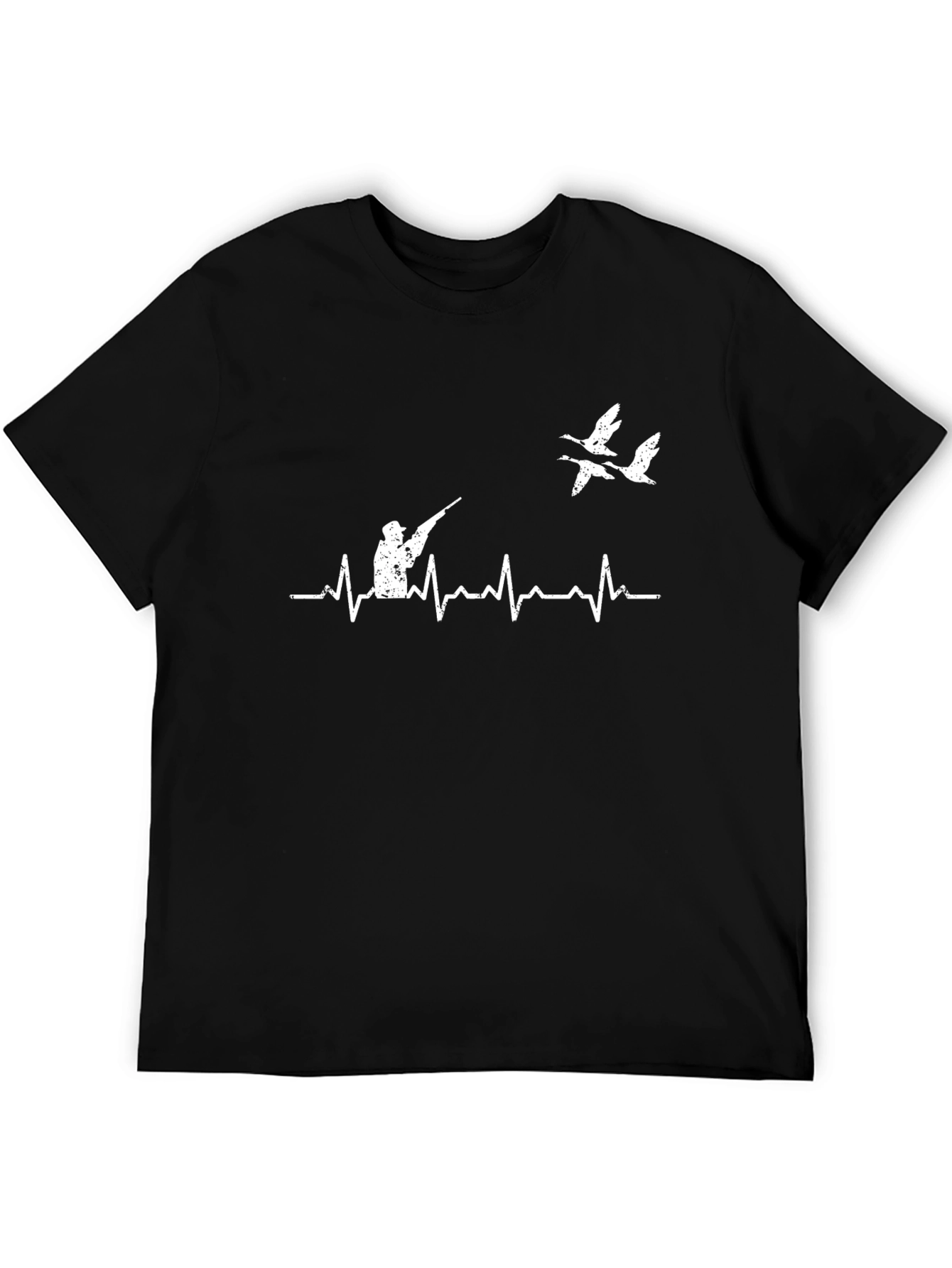 Duck Hunting Heartbeat T-Shirt