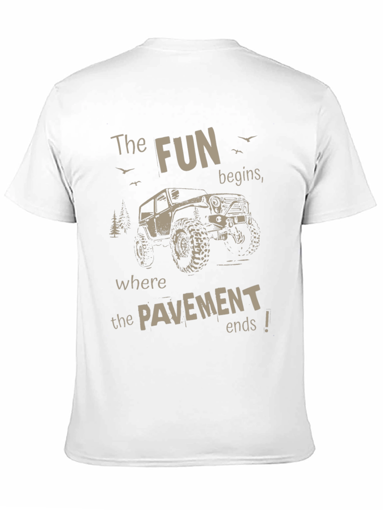 Off-Road Adventure T-Shirt: The Fun Begins