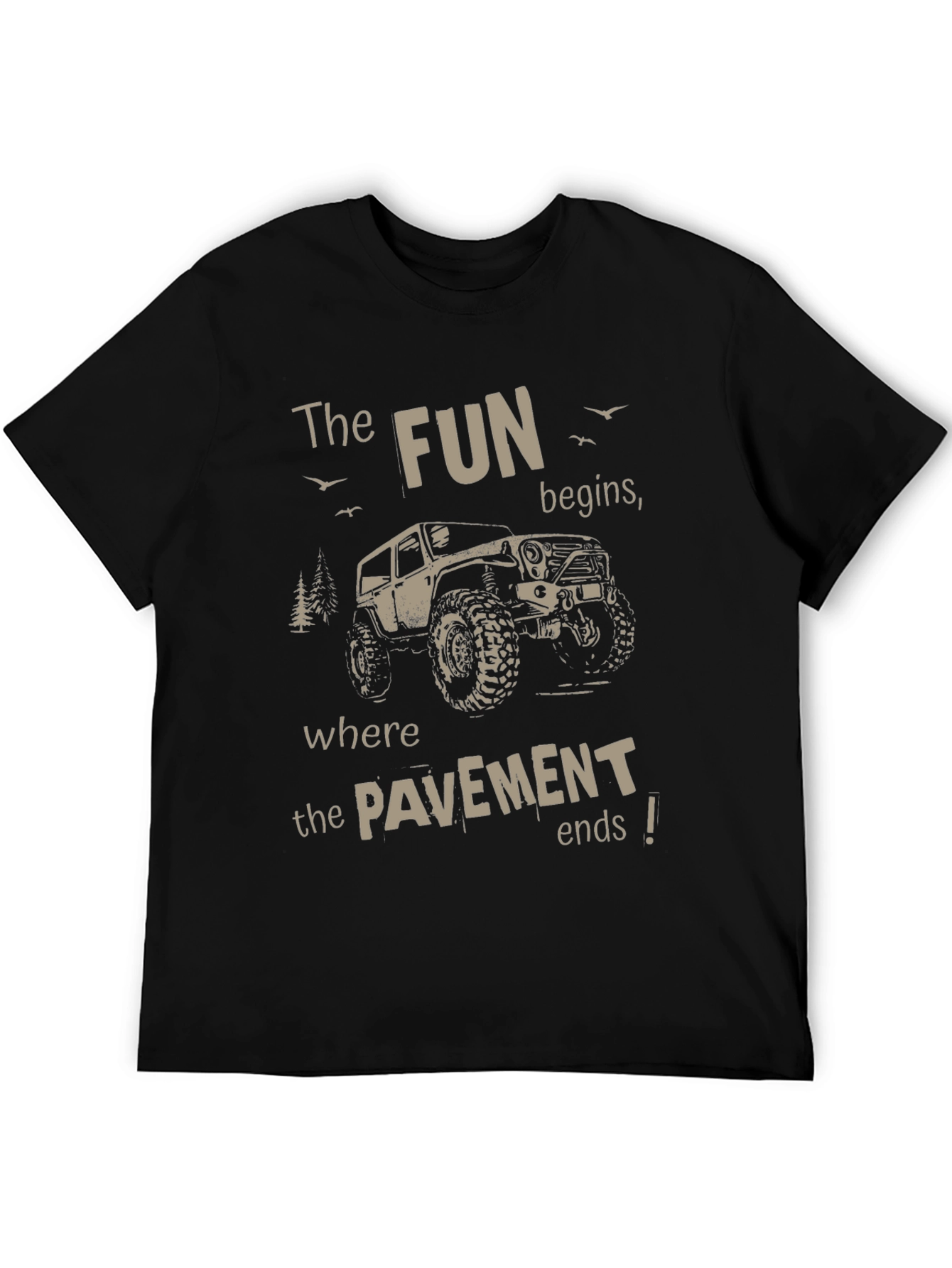 Off-Road Adventure T-Shirt: The Fun Begins