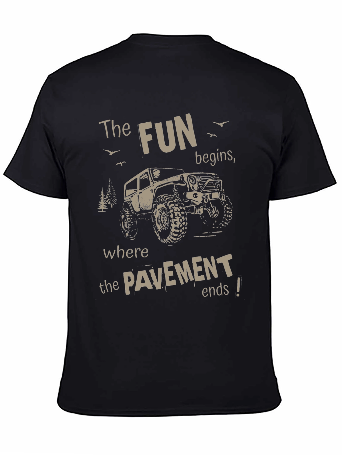 Off-Road Adventure T-Shirt: The Fun Begins