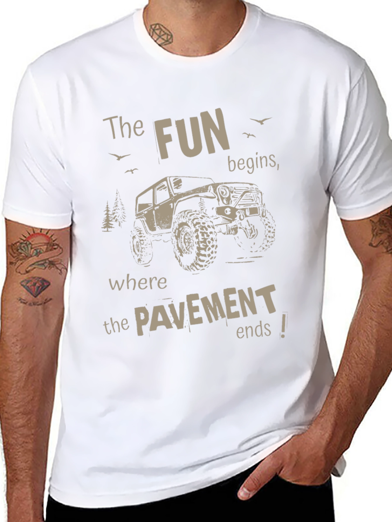 Off-Road Adventure T-Shirt: The Fun Begins