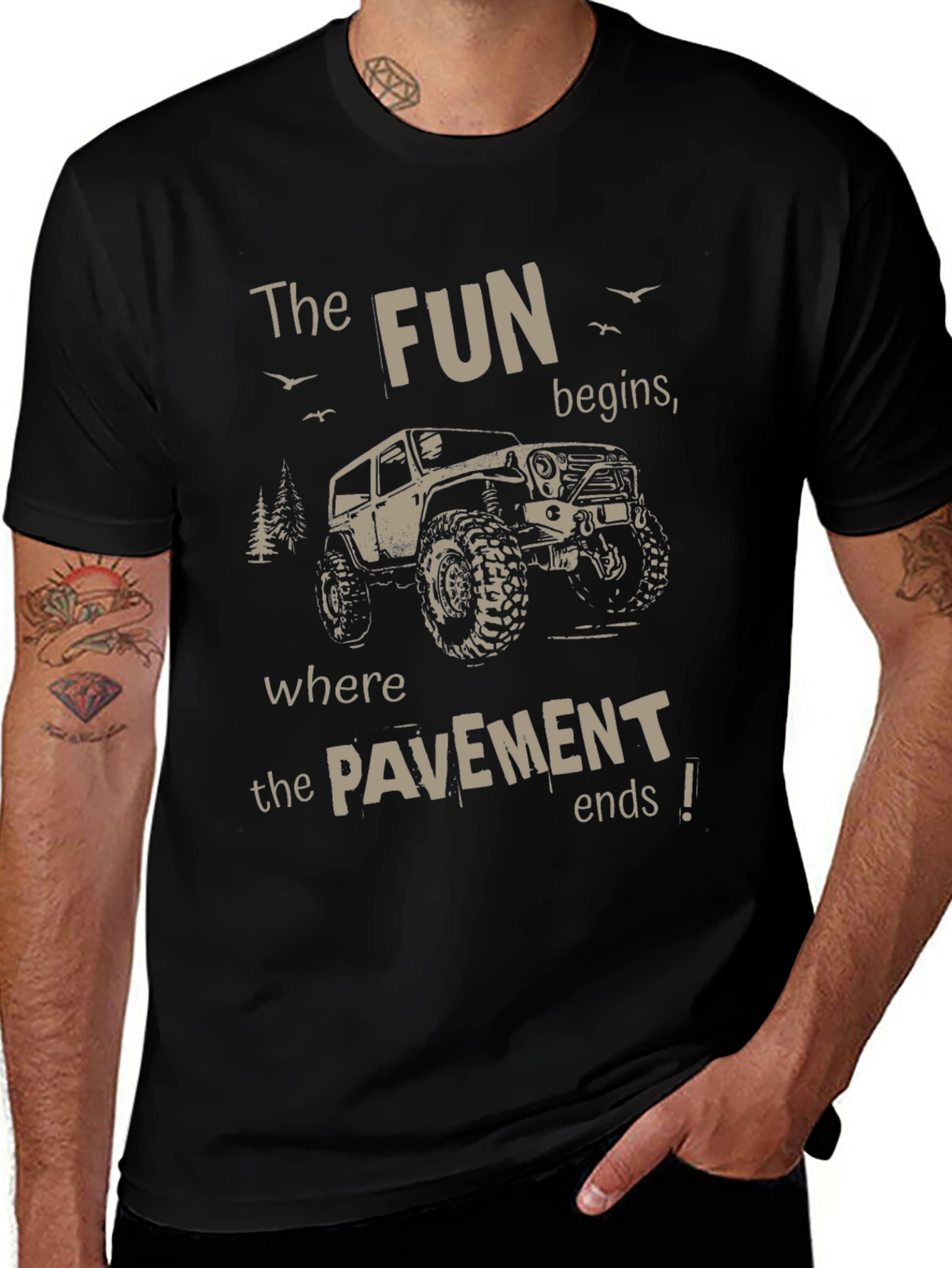 Off-Road Adventure T-Shirt: The Fun Begins