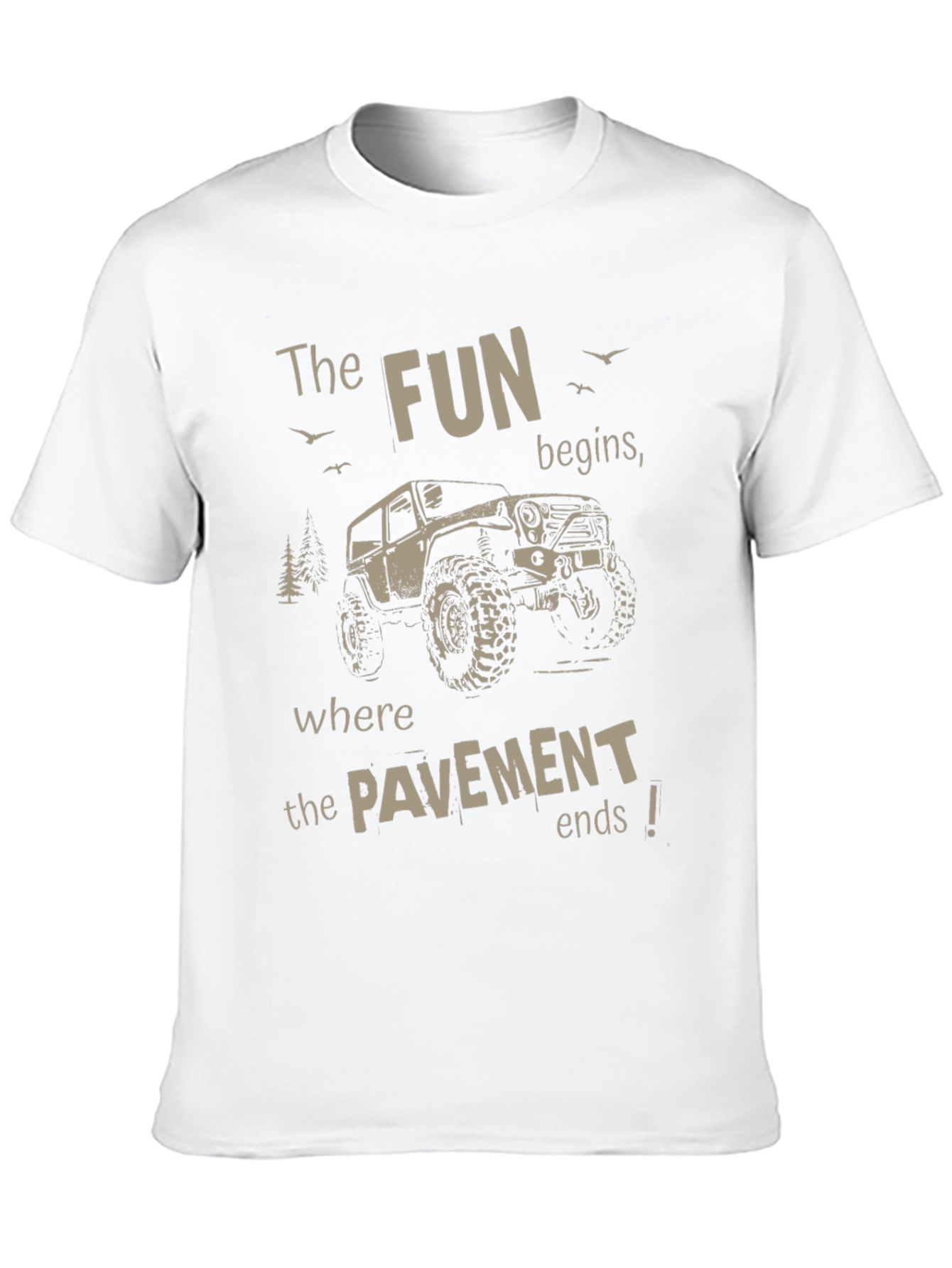 Off-Road Adventure T-Shirt: The Fun Begins