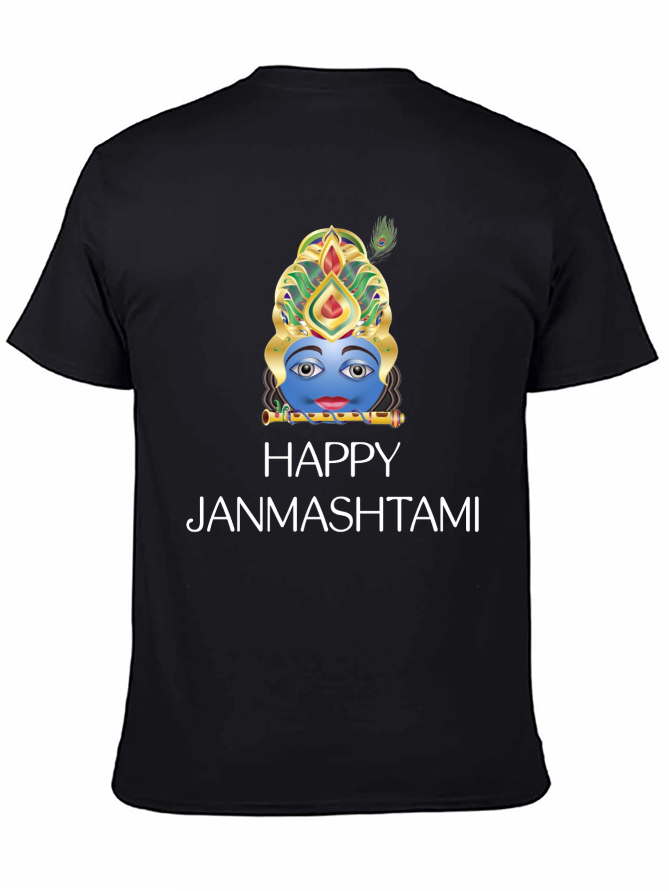 Happy Janmashtami T-Shirt Krishna Graphic Tee