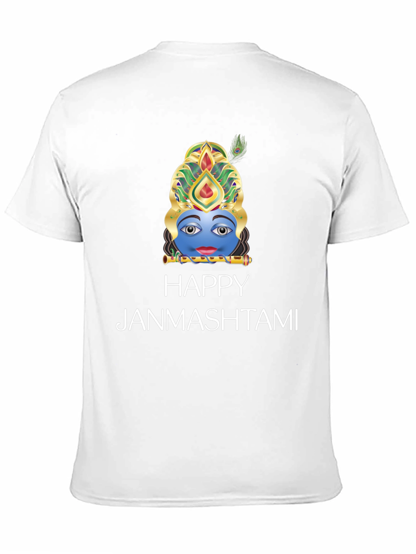Happy Janmashtami T-Shirt Krishna Graphic Tee