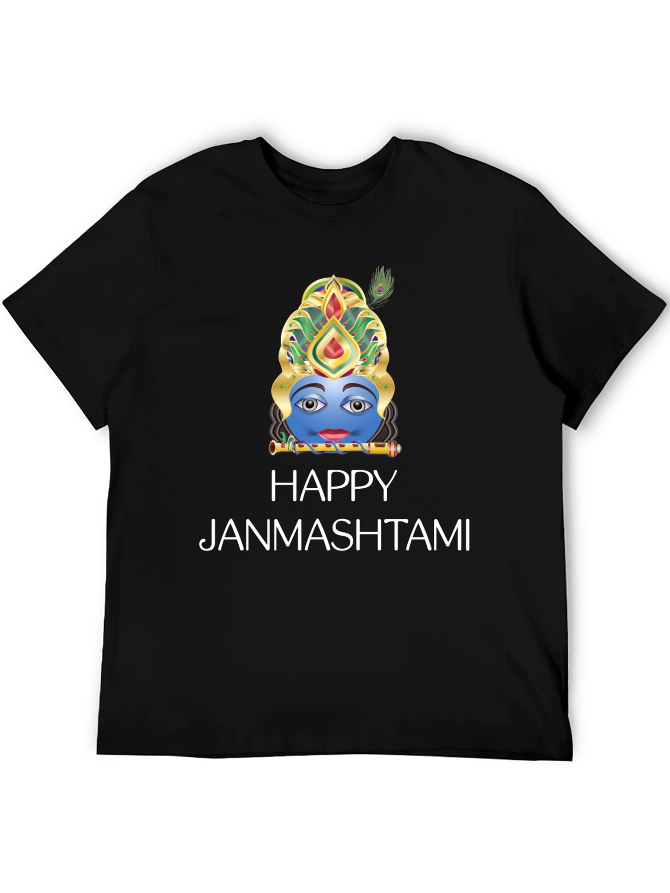 Happy Janmashtami T-Shirt Krishna Graphic Tee