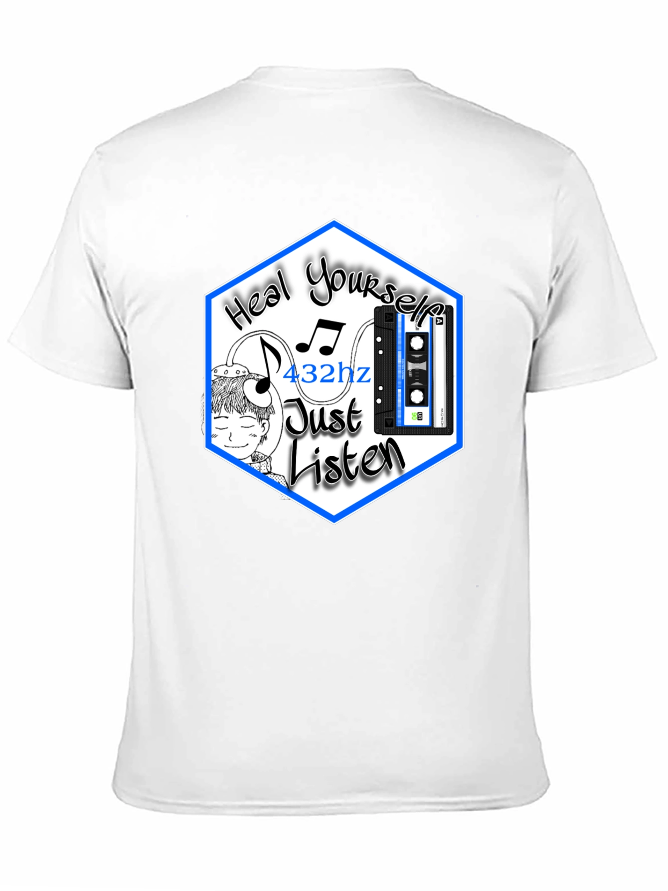 Heal Yourself T-Shirt 432hz Meditation Music Tee