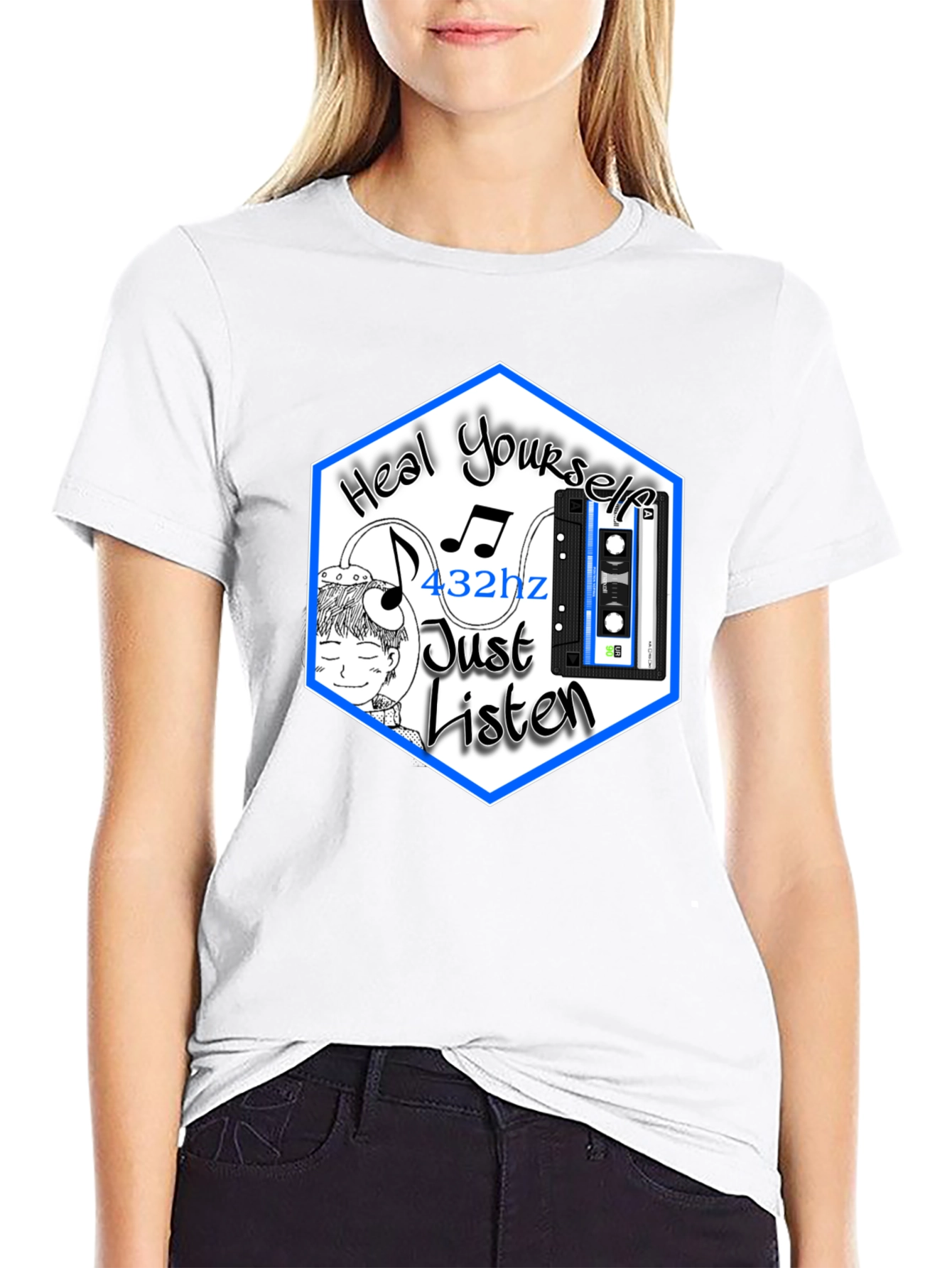Heal Yourself T-Shirt 432hz Meditation Music Tee