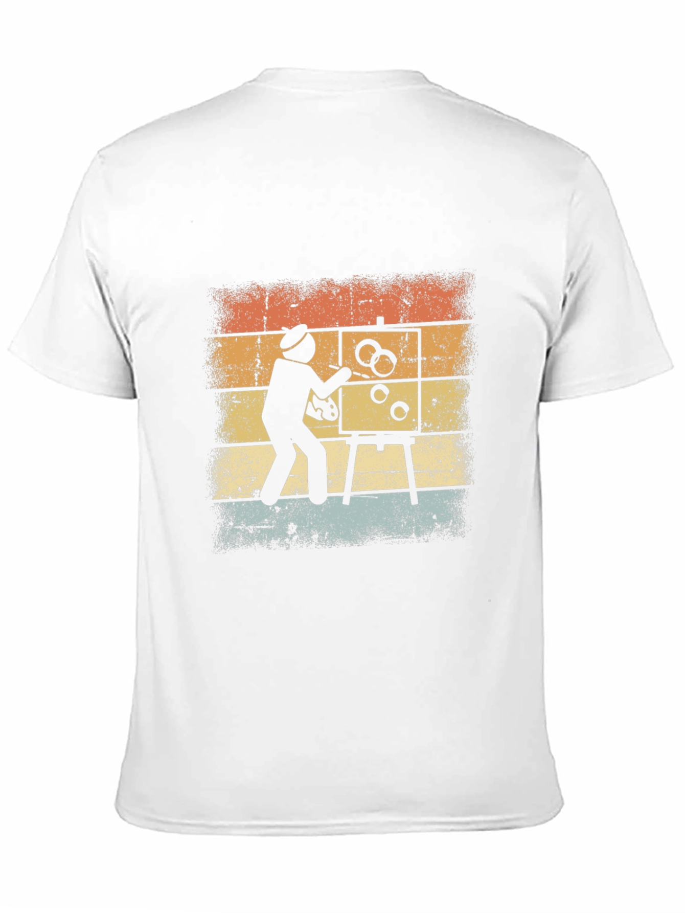 Retro Artist Painting T-Shirt