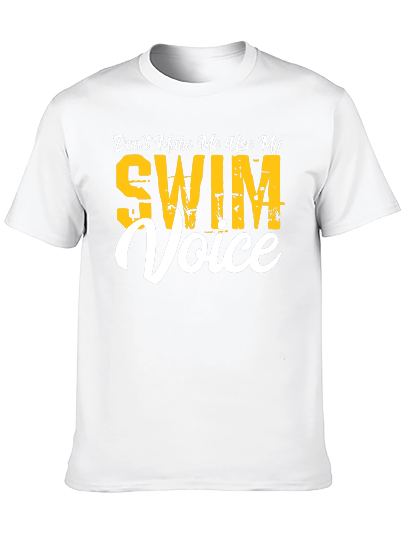 Swim Voice T-Shirt - Funny Swimmer Gift