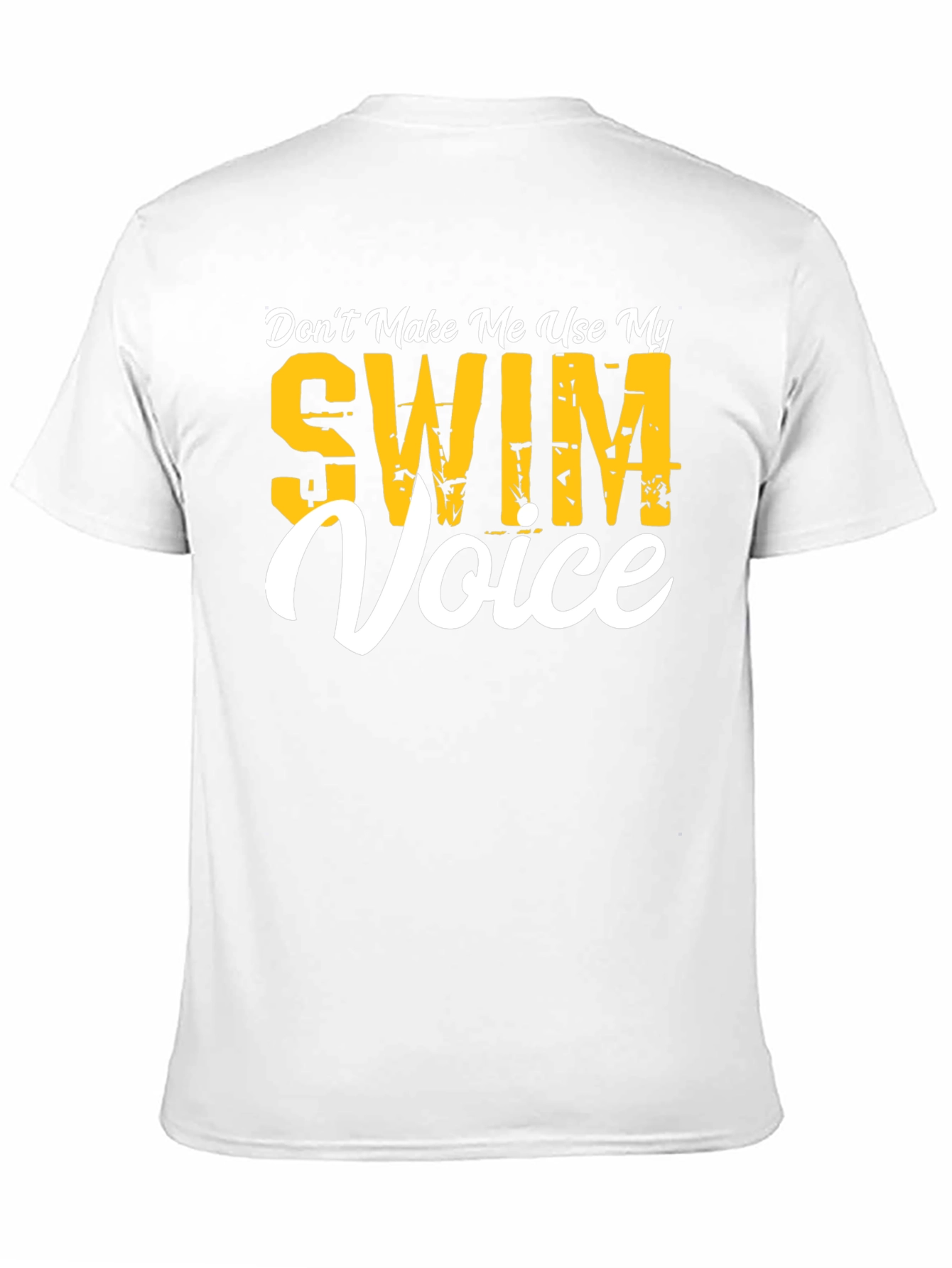 Swim Voice T-Shirt - Funny Swimmer Gift