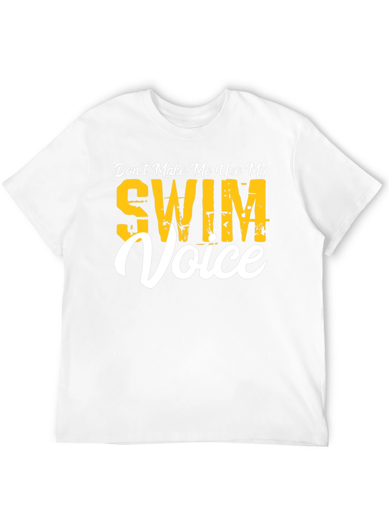 Swim Voice T-Shirt - Funny Swimmer Gift
