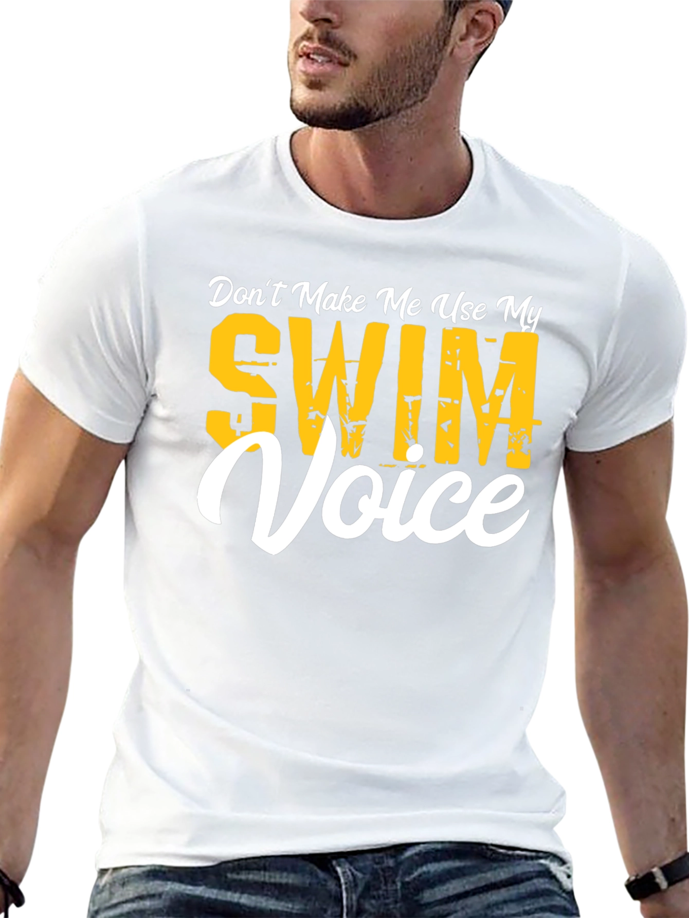 Swim Voice T-Shirt - Funny Swimmer Gift