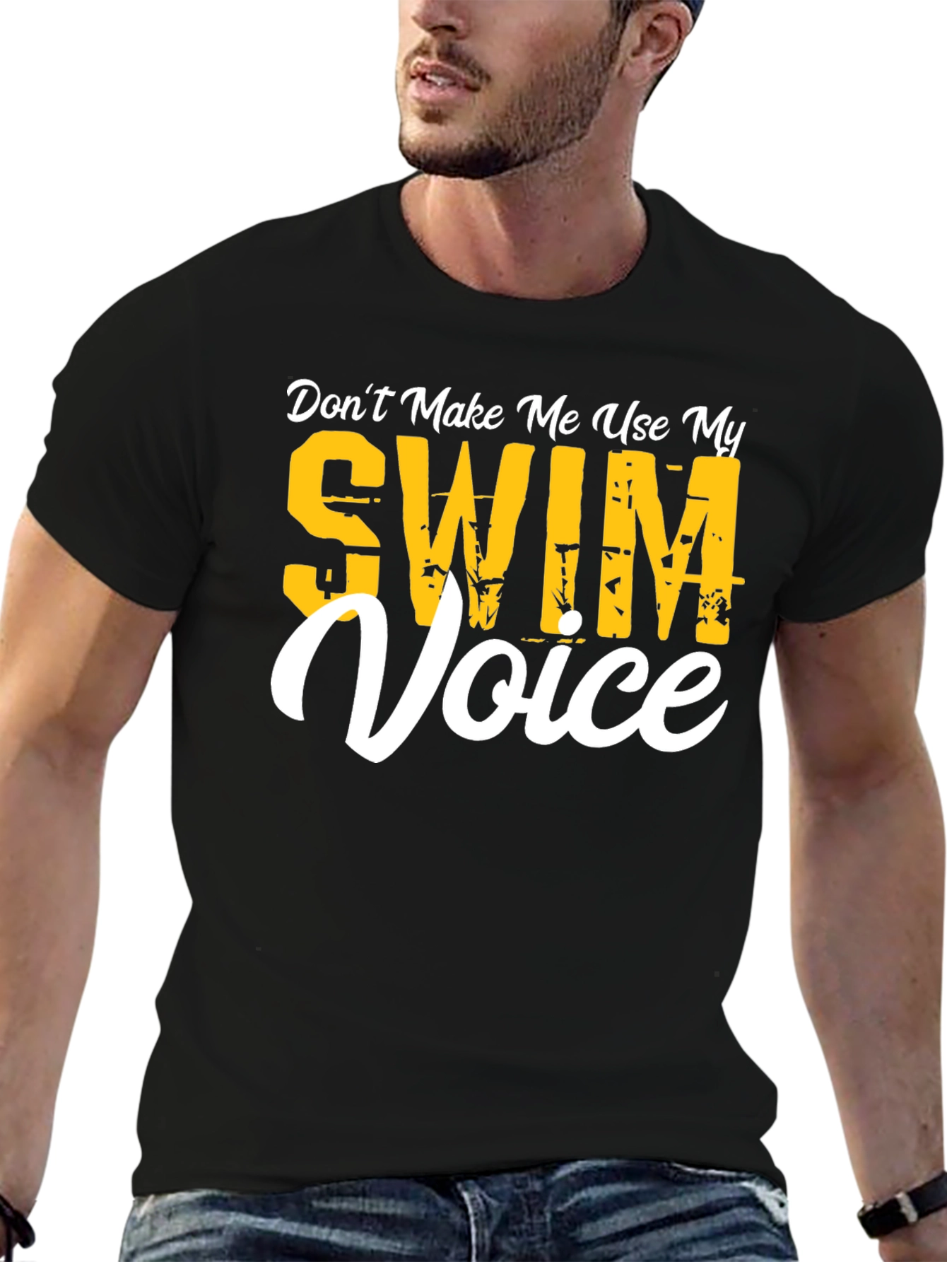 Swim Voice T-Shirt - Funny Swimmer Gift