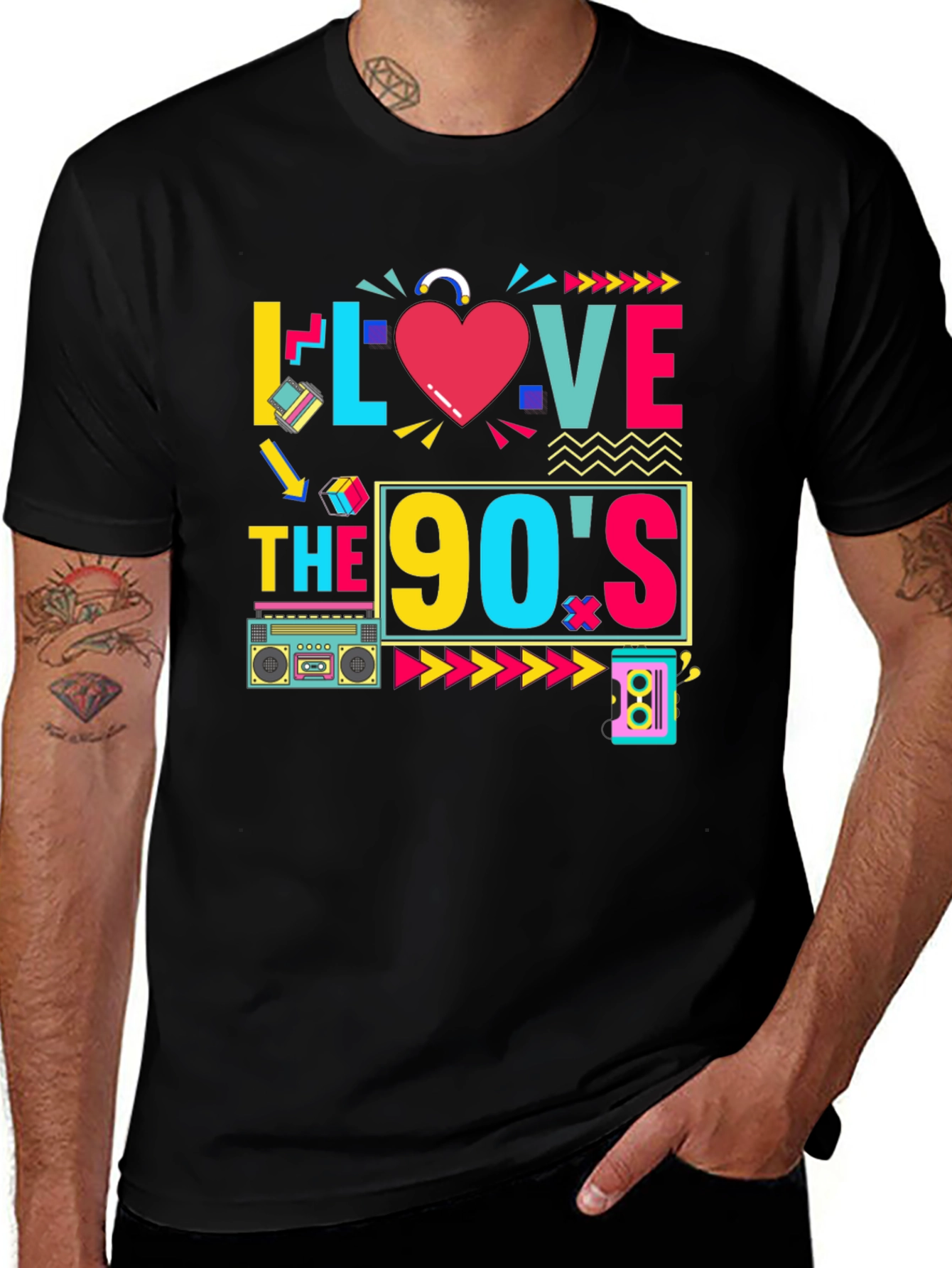 I Love the 90s Graphic T-Shirt