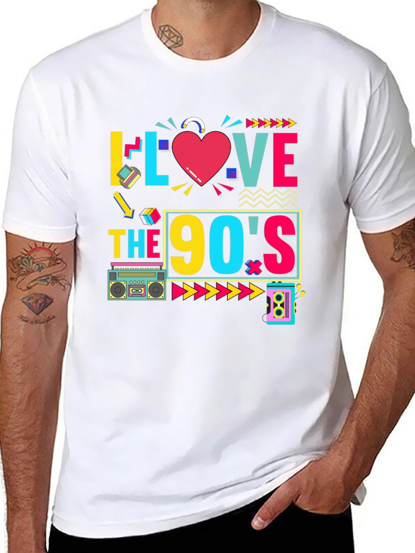 I Love the 90s Graphic T-Shirt