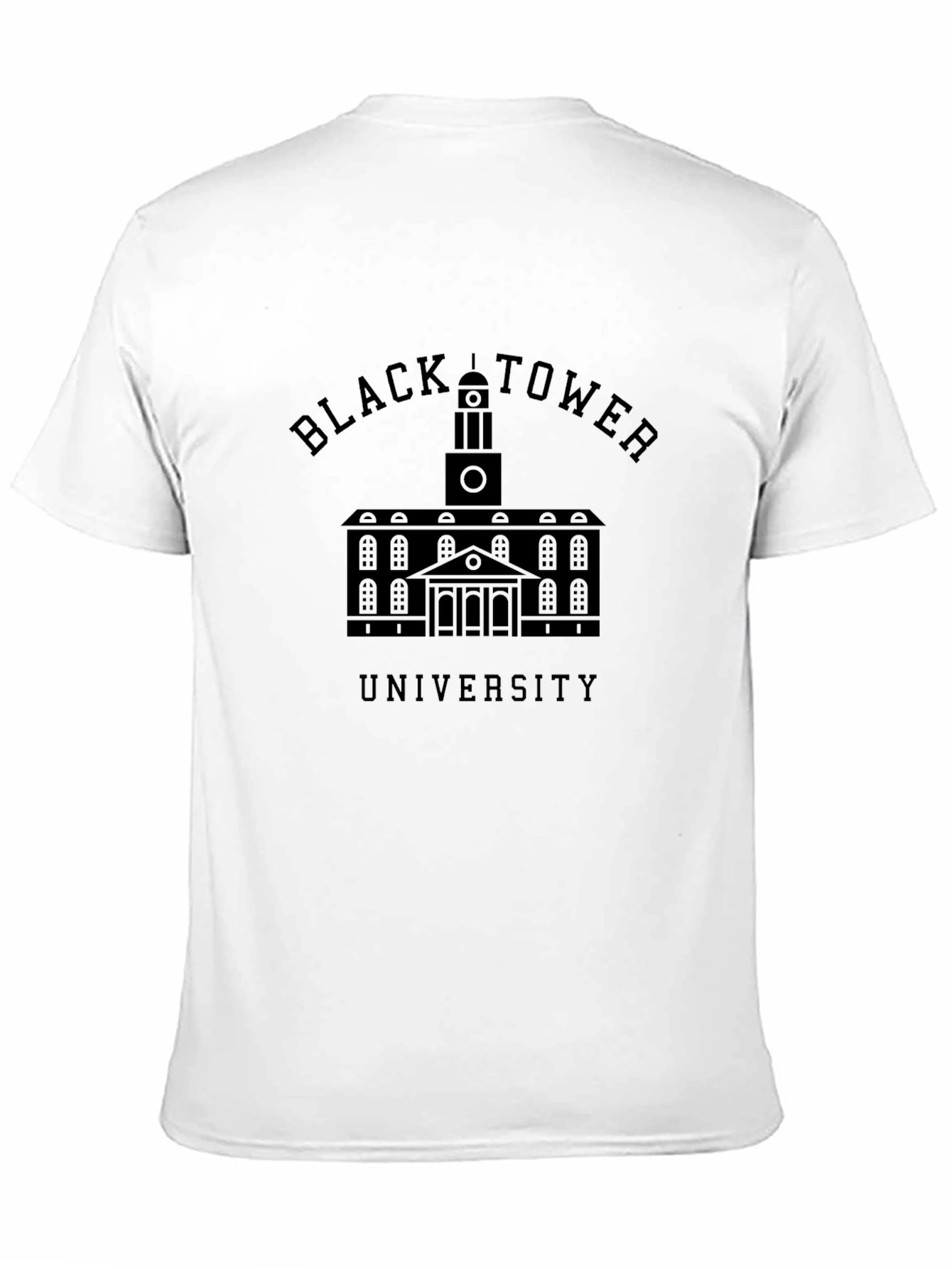 Black Tower University Graphic Tee