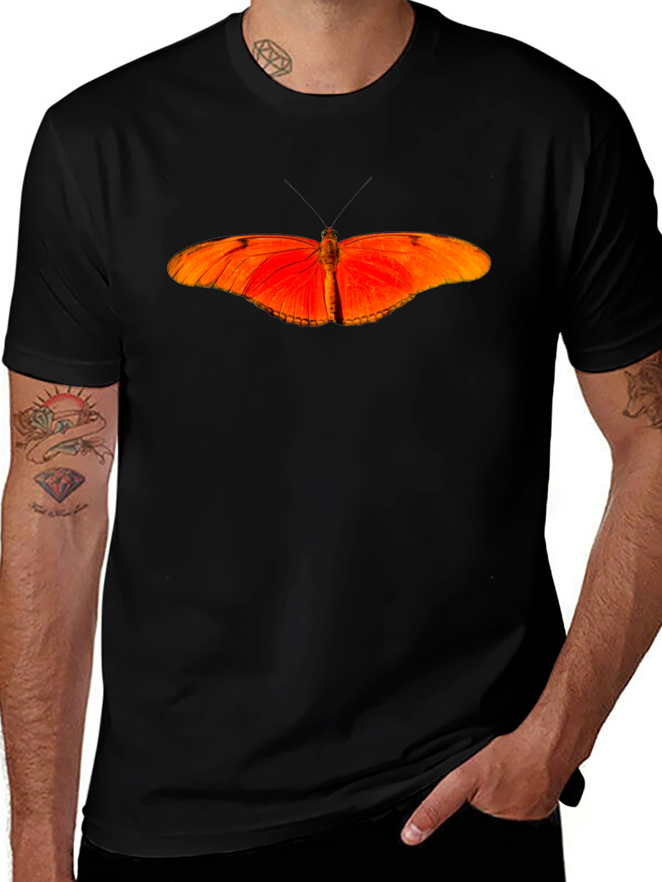 Butterfly Graphic T-Shirt