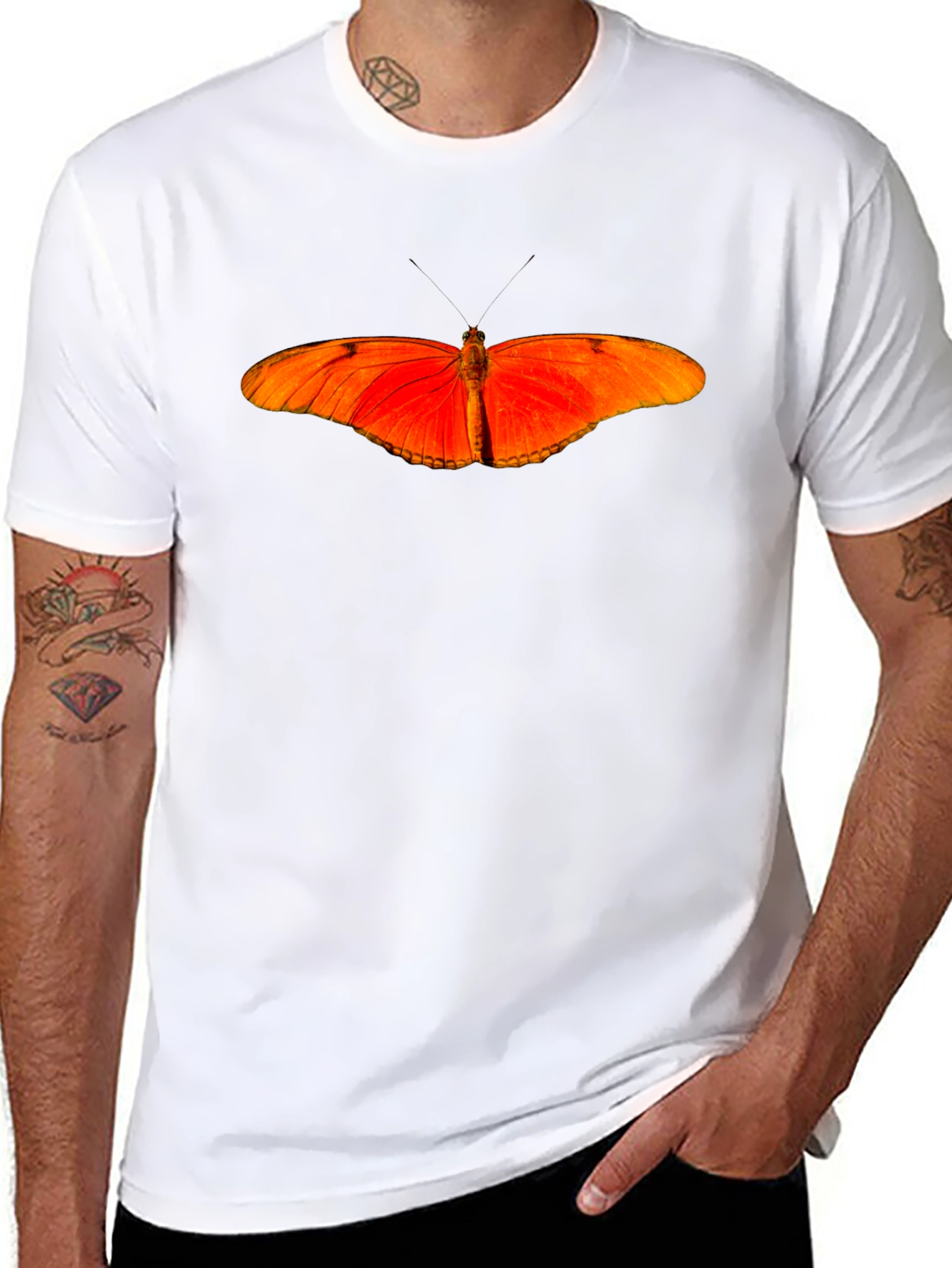 Butterfly Graphic T-Shirt