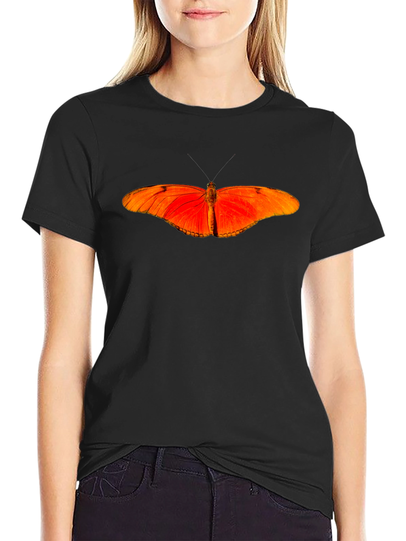 Butterfly Graphic T-Shirt