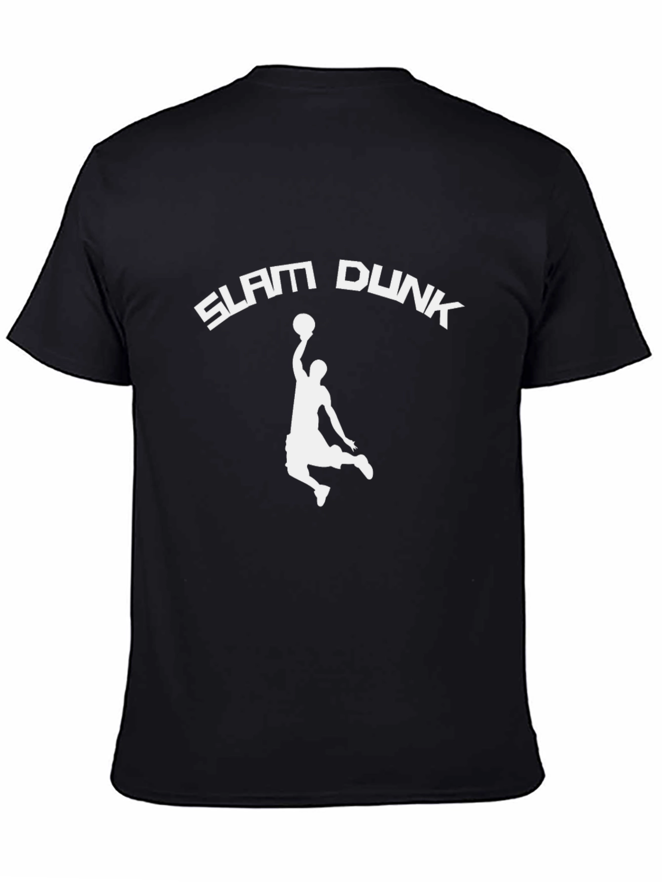 Slam Dunk Graphic T-Shirt - Black Cotton Tee