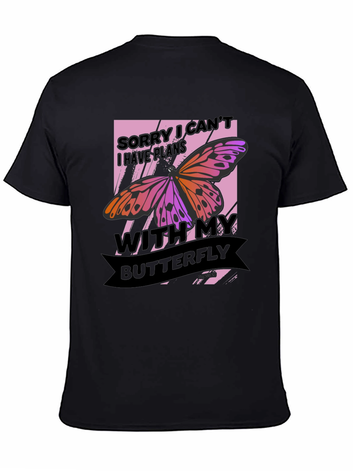 Butterfly Graphic Tee - Sorry I Cant
