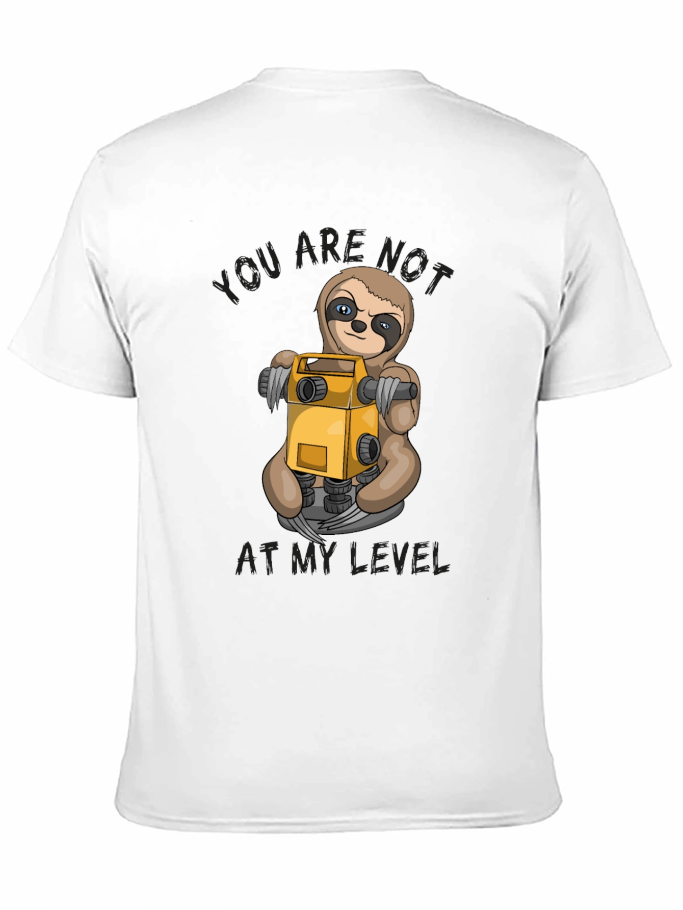 Sloth Level Funny T-Shirt