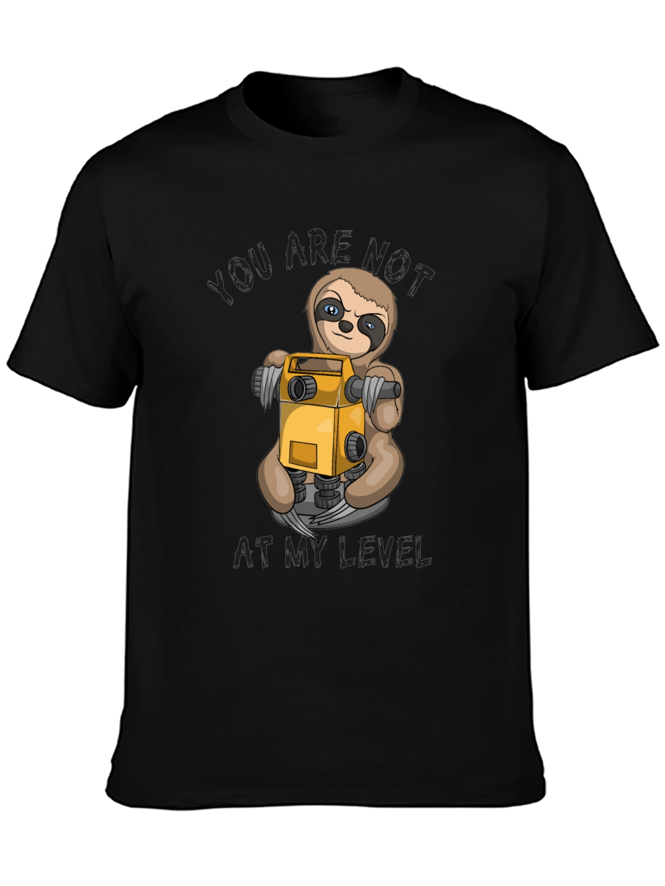 Sloth Level Funny T-Shirt