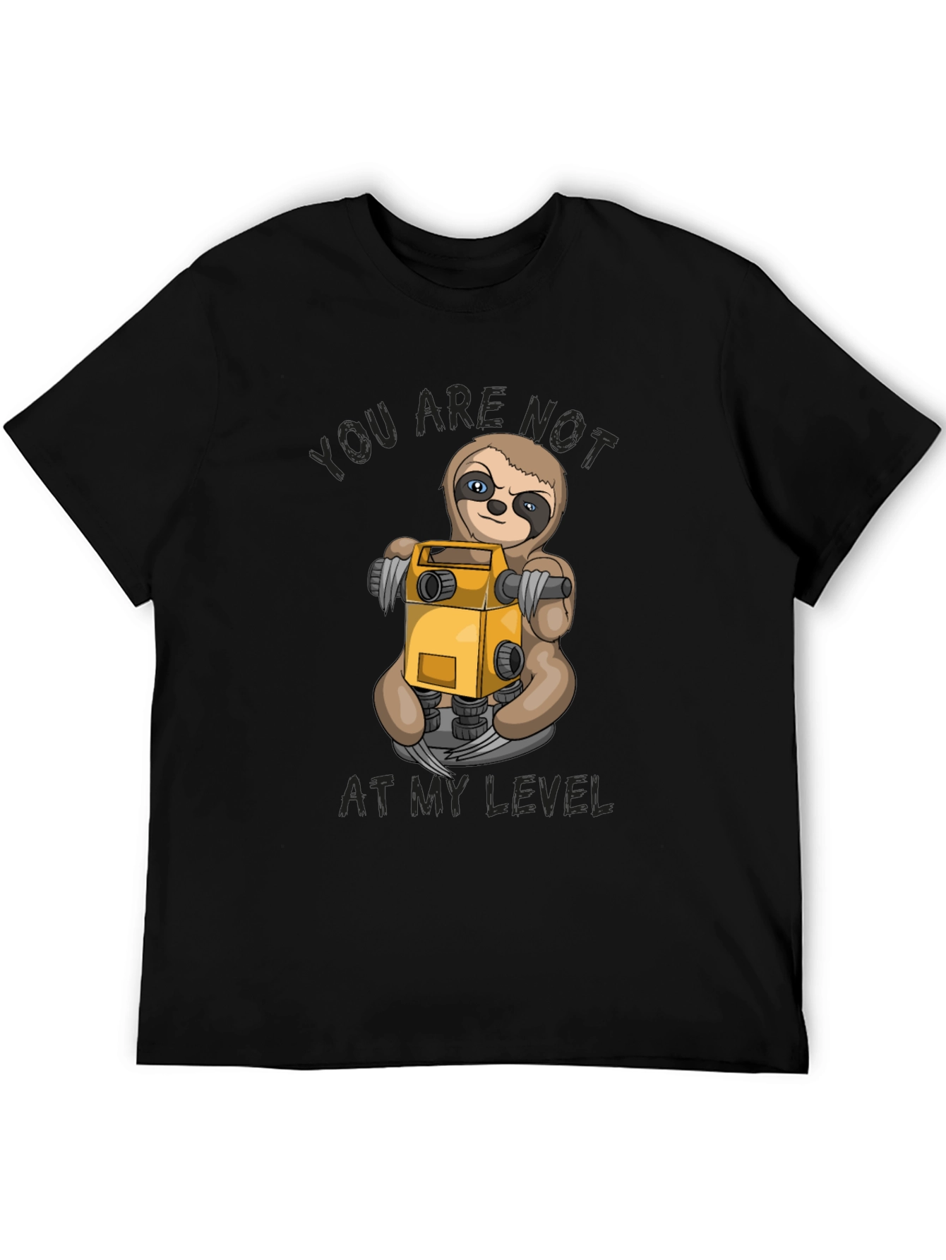 Sloth Level Funny T-Shirt