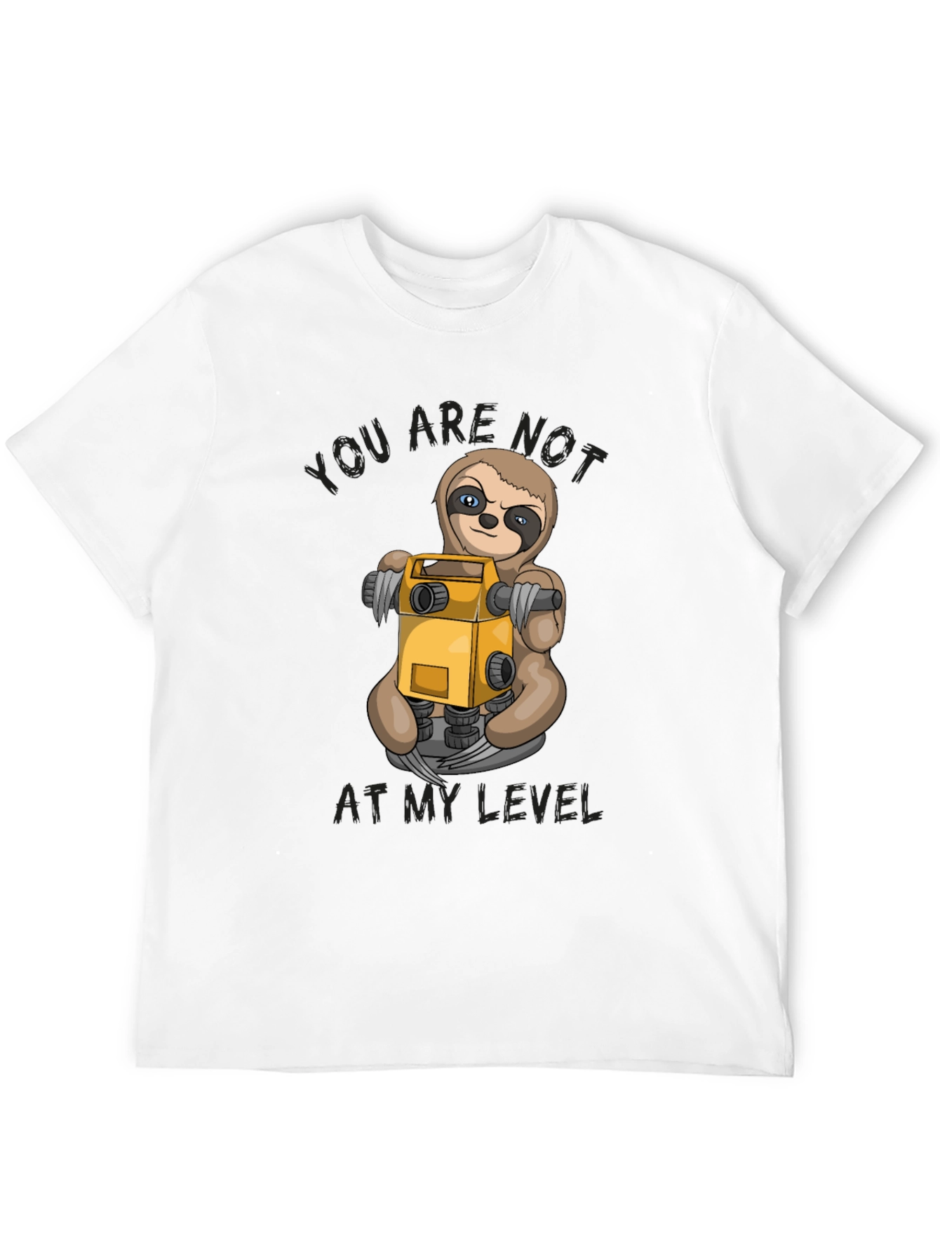 Sloth Level Funny T-Shirt