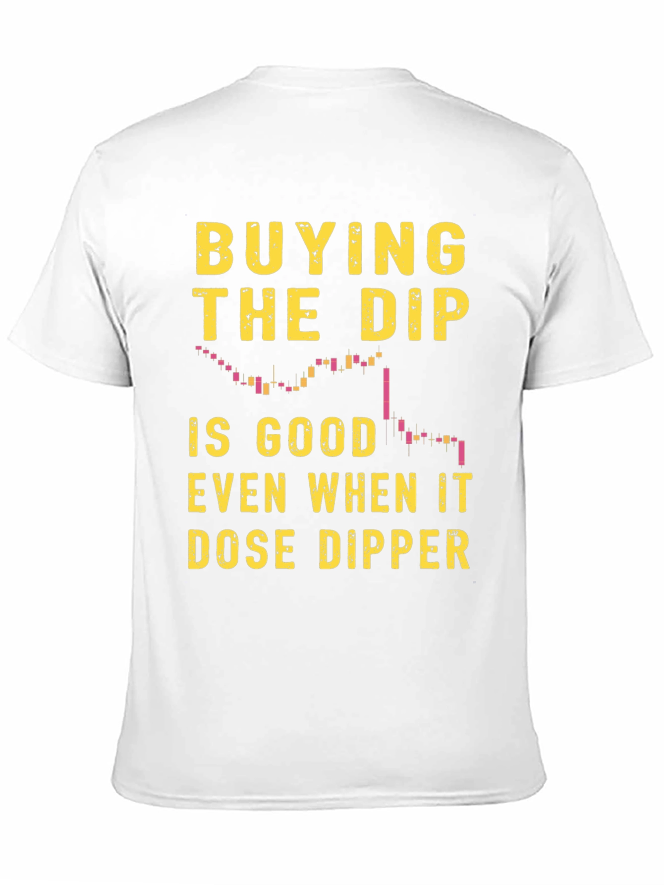 Buy the Dip Mens Black Graphic Tee
