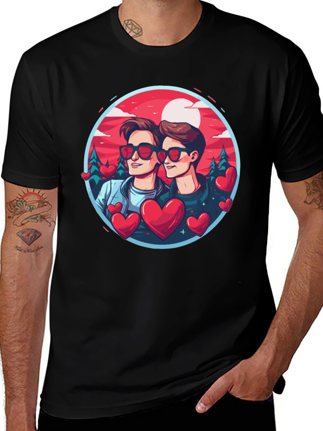Gay Pride Valentines Day T-Shirt