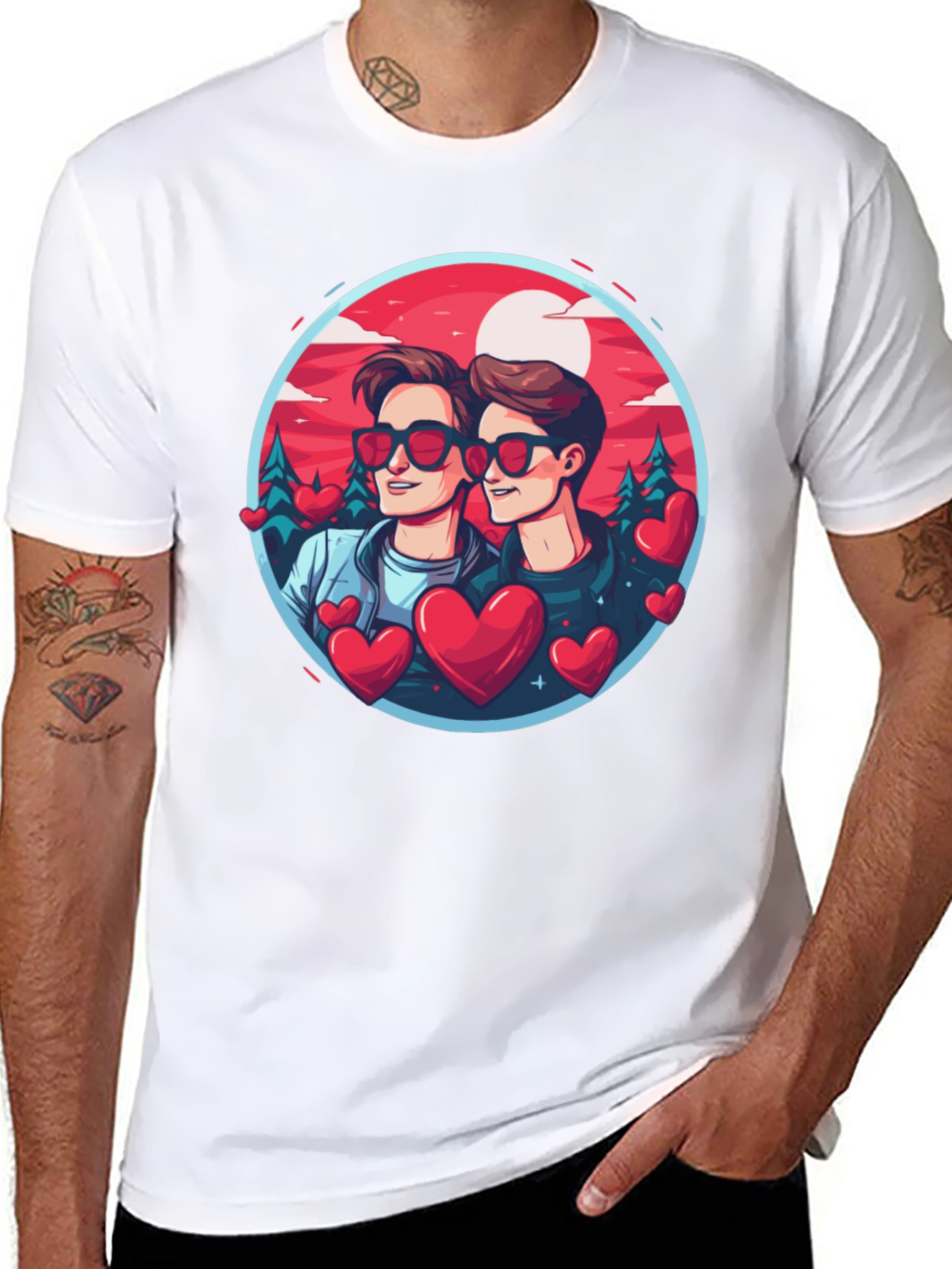 Gay Pride Valentines Day T-Shirt