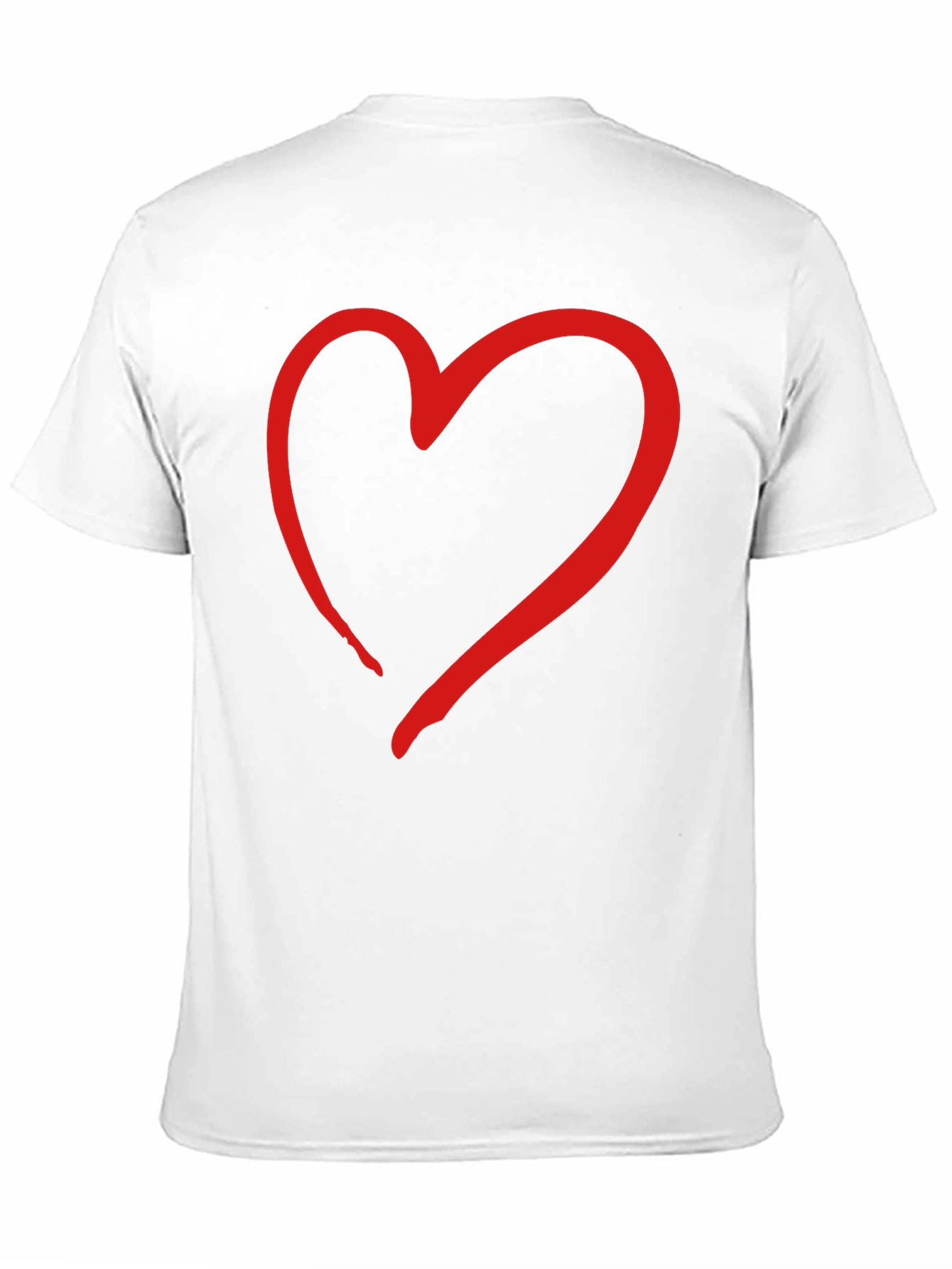 Heart Graphic Black T-Shirt | Stylish Casual Tee