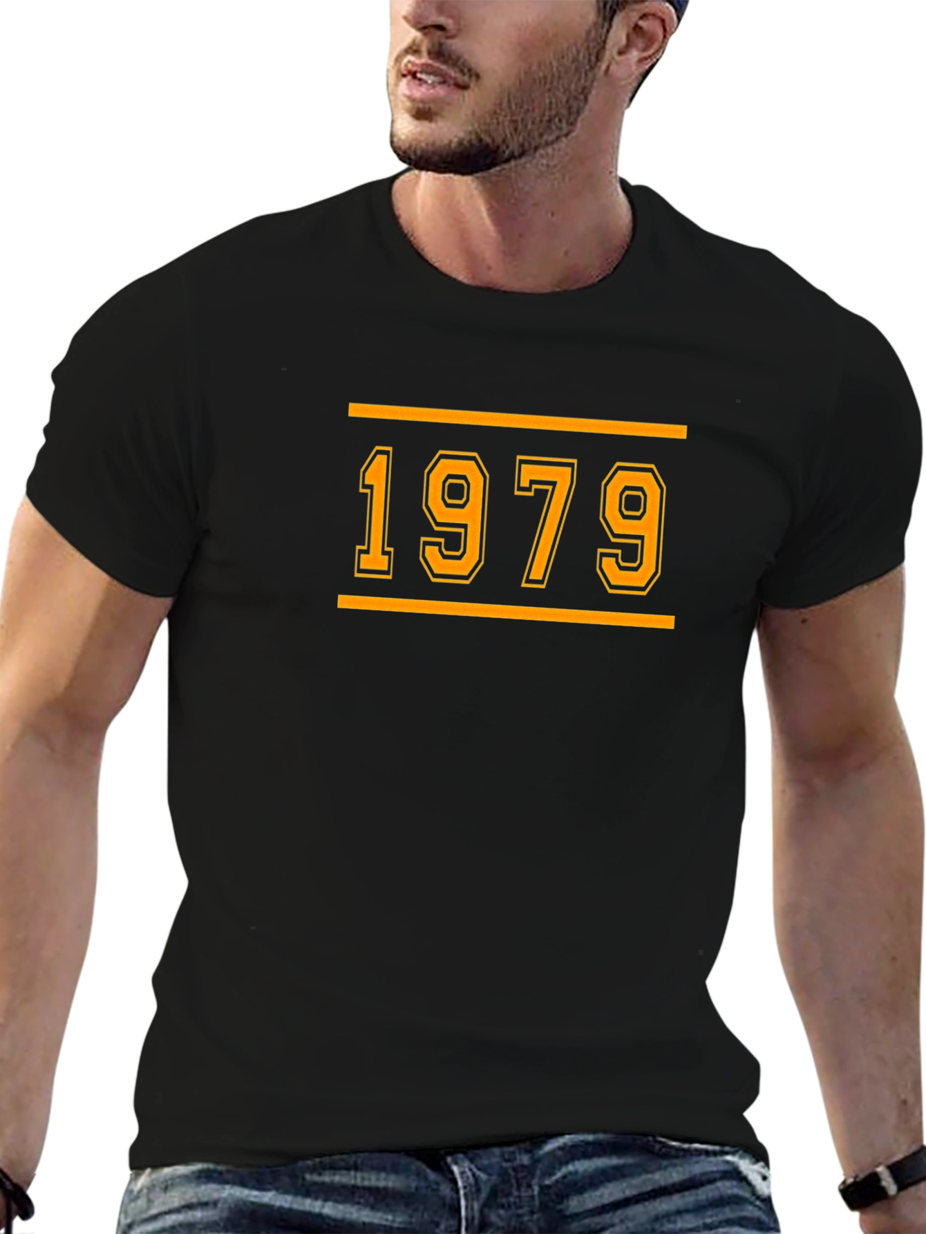 1979 Graphic T-Shirt - Retro Style Black Tee