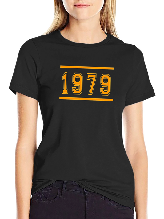 1979 Graphic T-Shirt - Retro Style Black Tee
