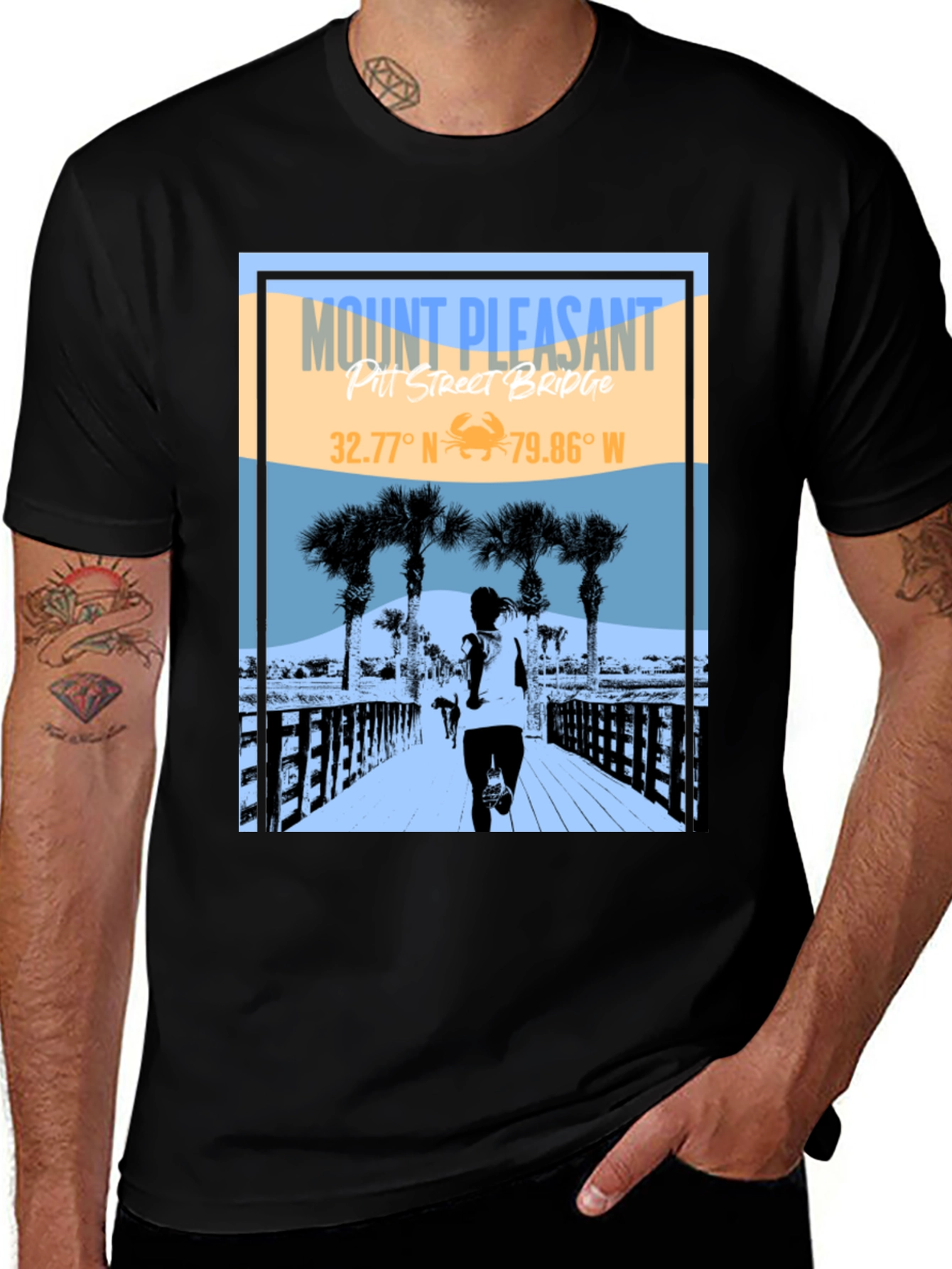 Mount Pleasant Pitt Street Bridge T-Shirt