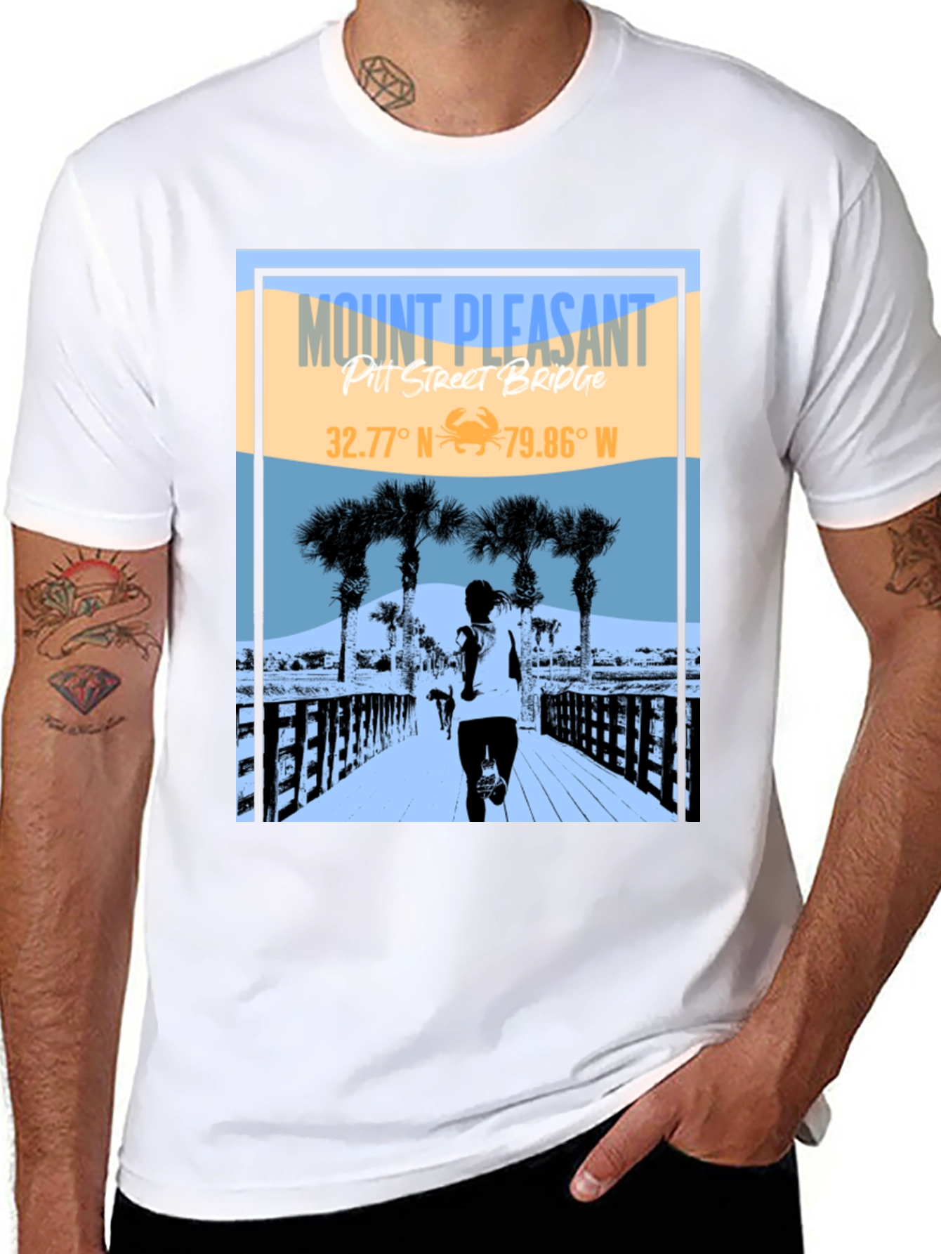 Mount Pleasant Pitt Street Bridge T-Shirt