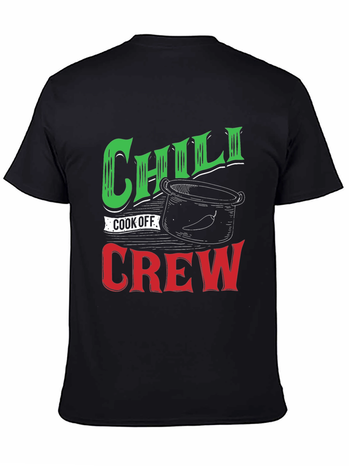 Chili Cook-Off Crew T-Shirt - Black
