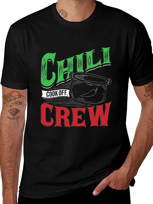 Chili Cook-Off Crew T-Shirt - Black