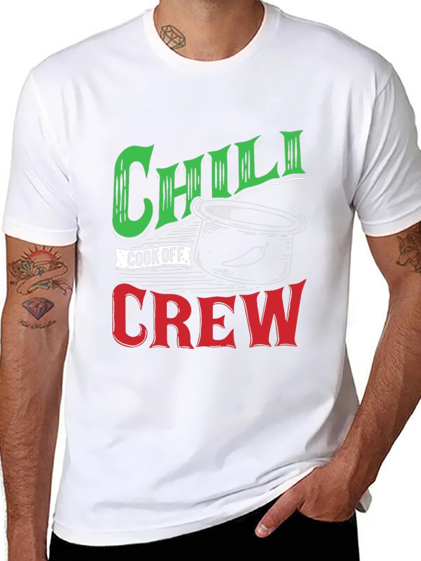 Chili Cook-Off Crew T-Shirt - Black
