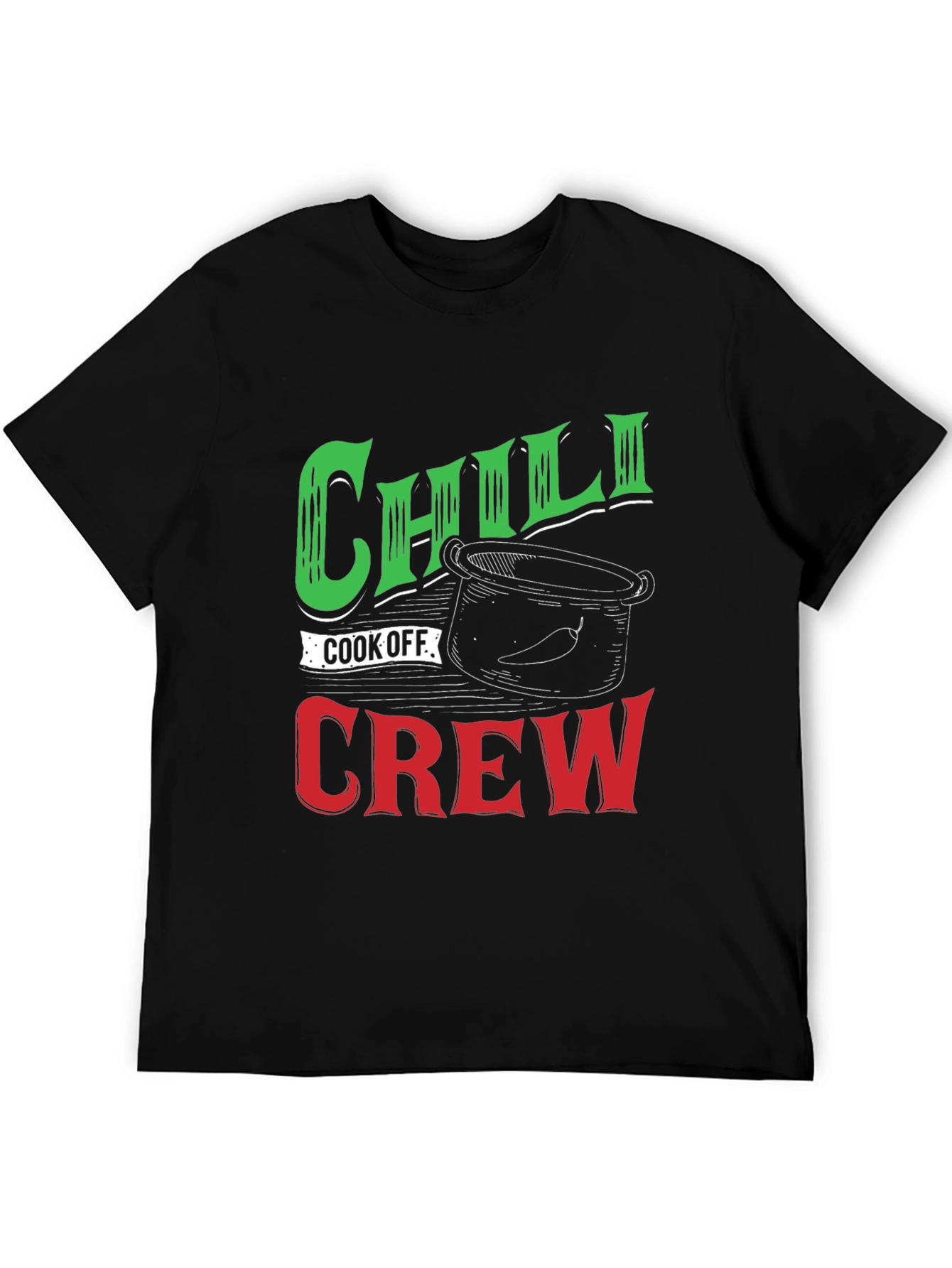 Chili Cook-Off Crew T-Shirt - Black