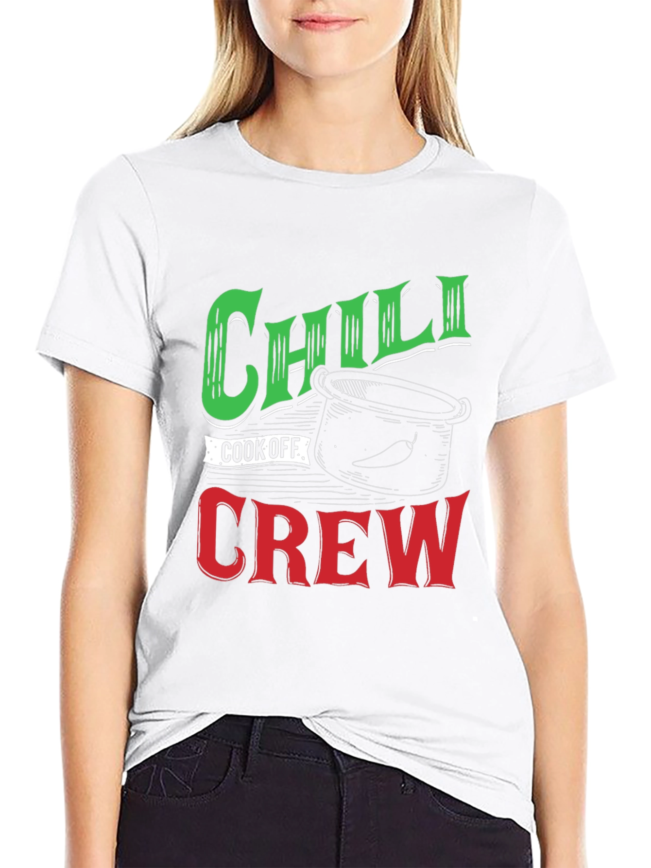 Chili Cook-Off Crew T-Shirt - Black