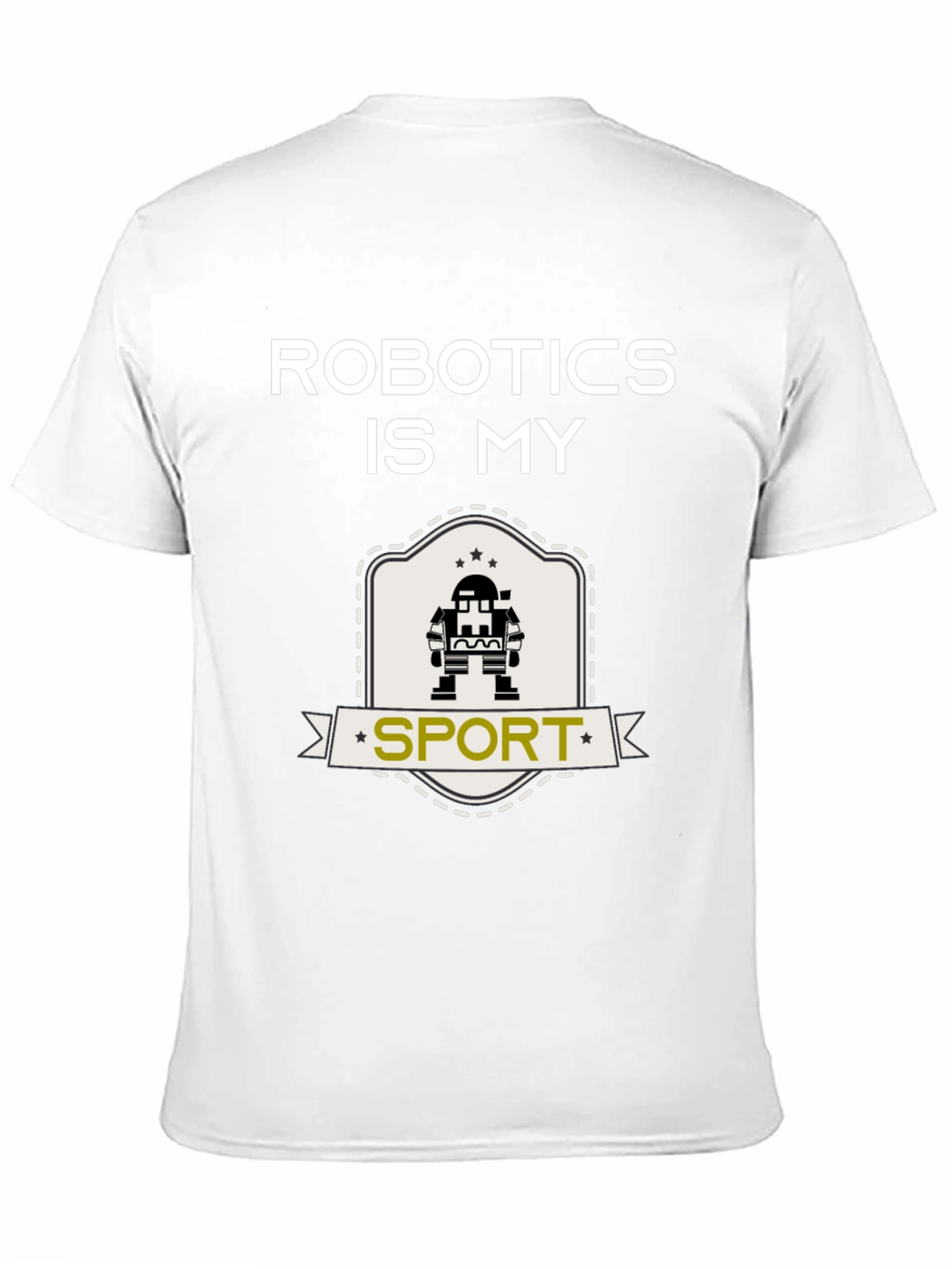 Robotics is My Sport T-Shirt - Black
