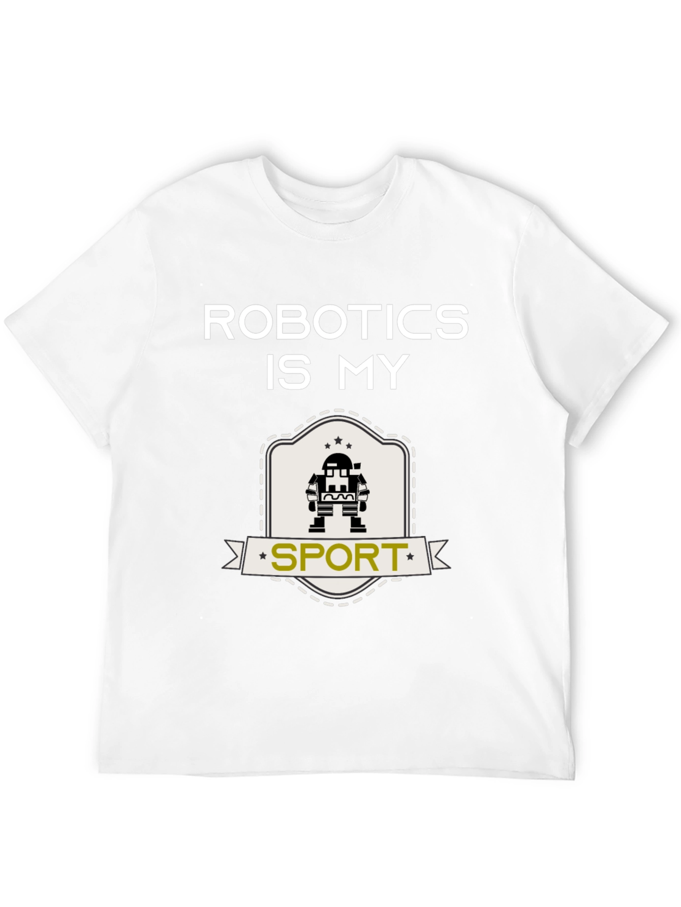 Robotics is My Sport T-Shirt - Black