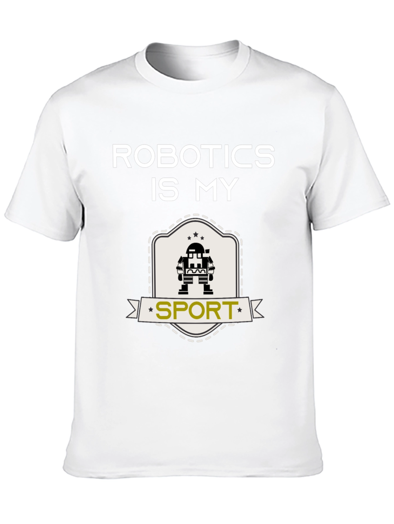 Robotics is My Sport T-Shirt - Black