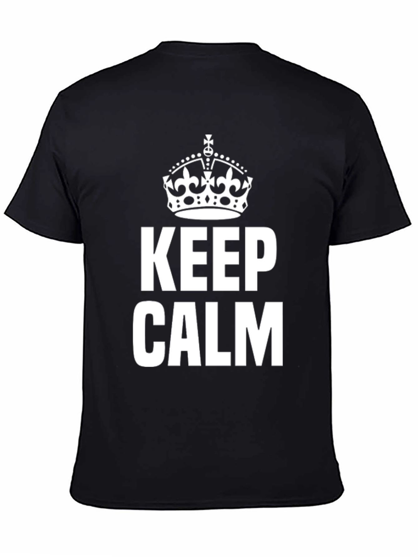 Keep Calm Crown Graphic T-Shirt