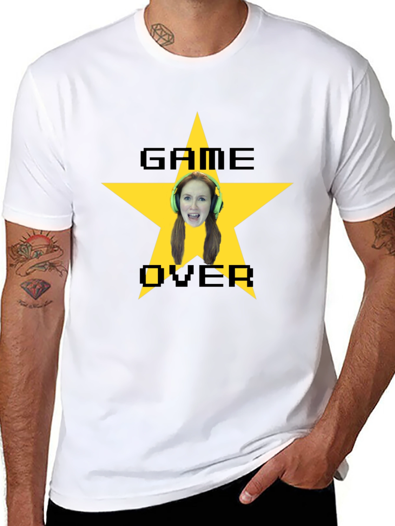 Game Over Star T-Shirt