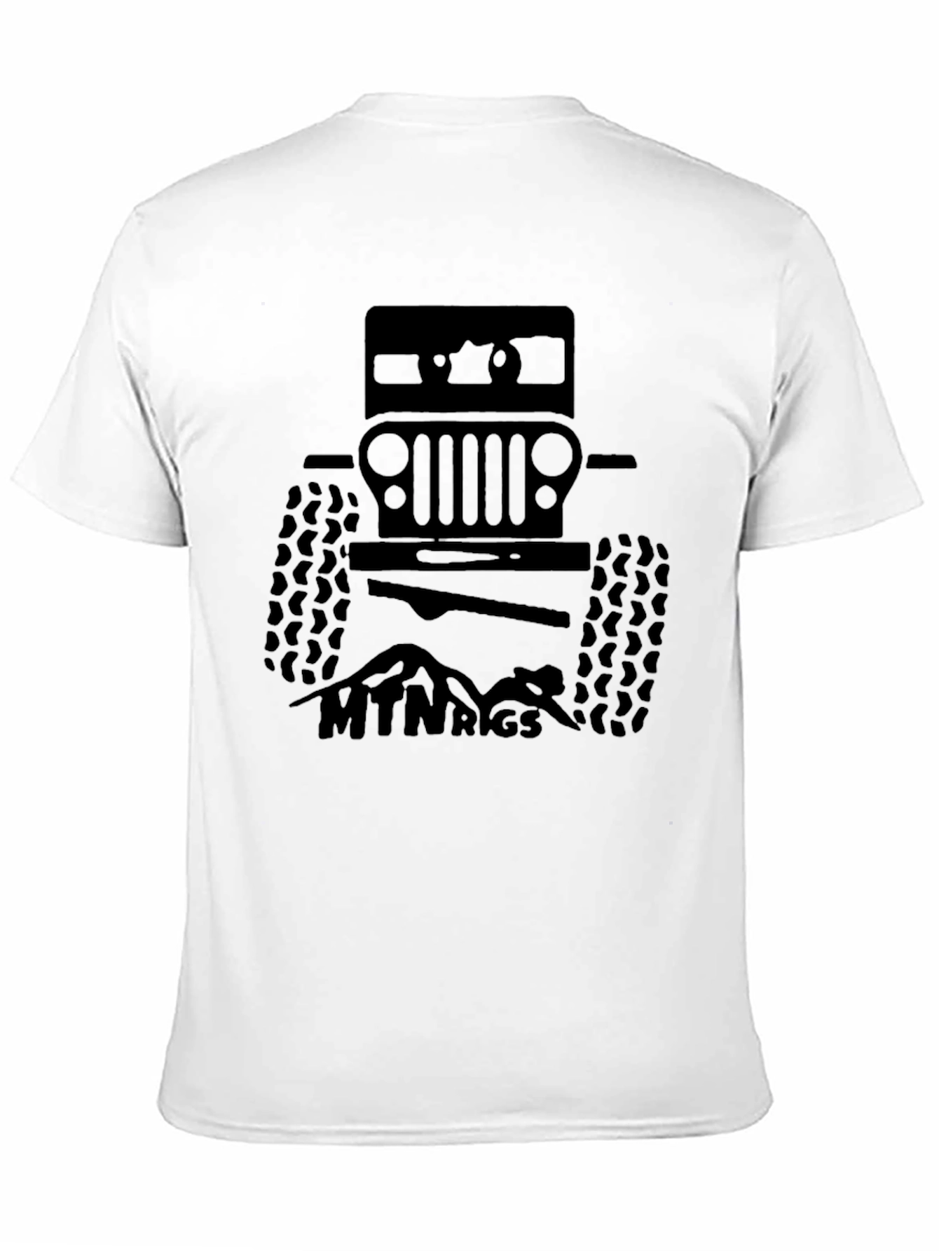 MTN Rigs Off-Road T-Shirt - Black Jeep Design